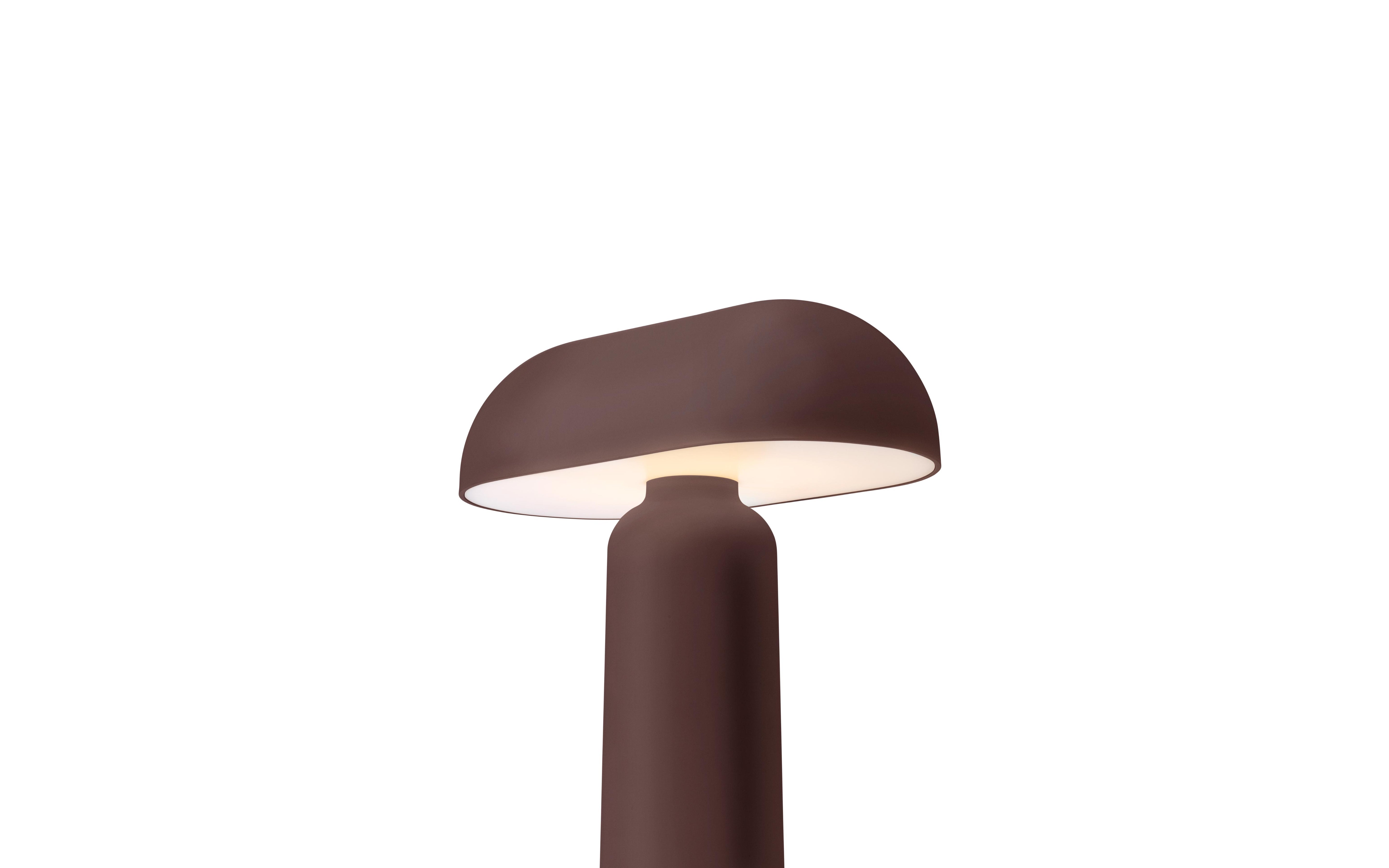 PORTA portable lamp brown