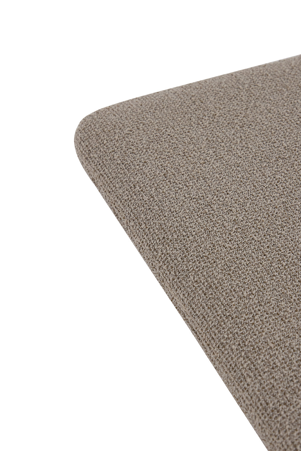 Polštář na sezení CURVA taupe bouclé