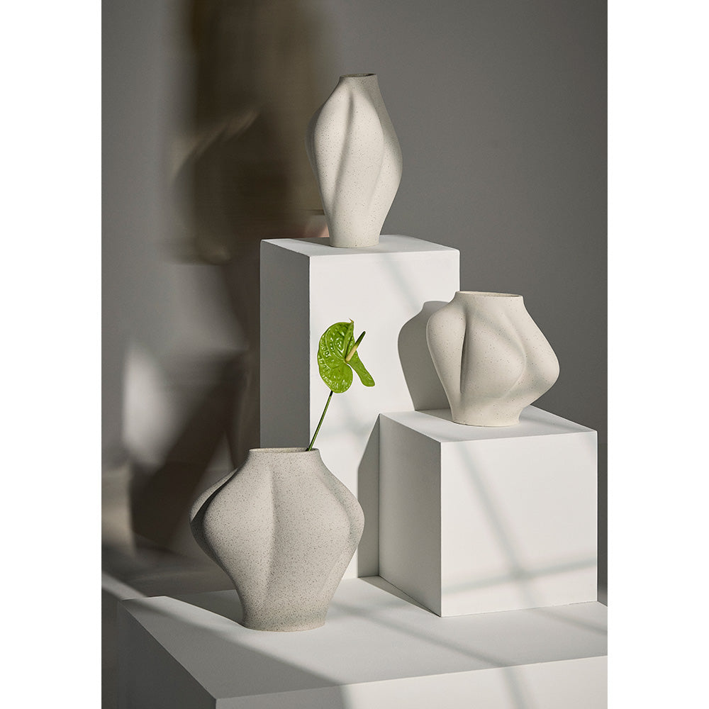 Váza SALTARE krémová