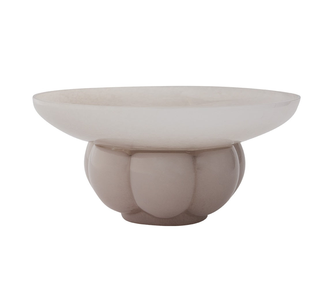 Decorative bowl UVA dove gray