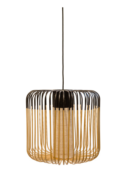 Závěsné svítidlo BAMBOO černé
