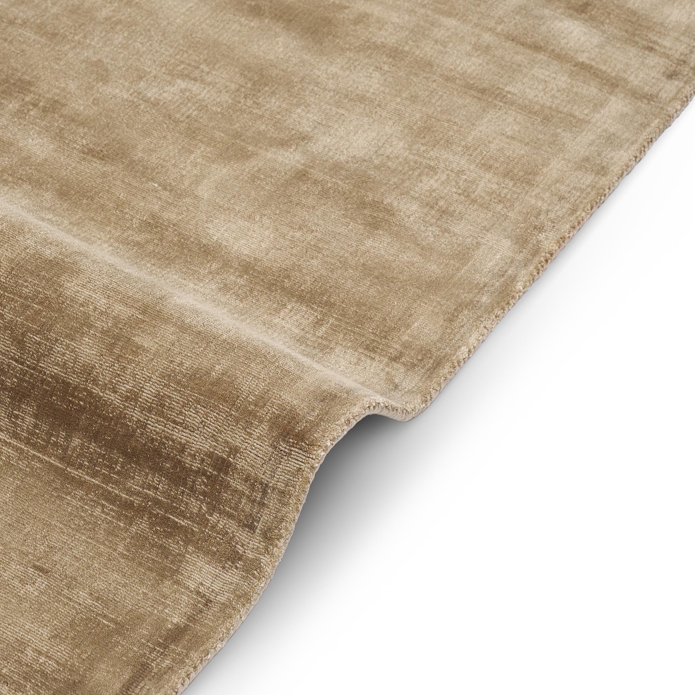 DESERT taupe round rug