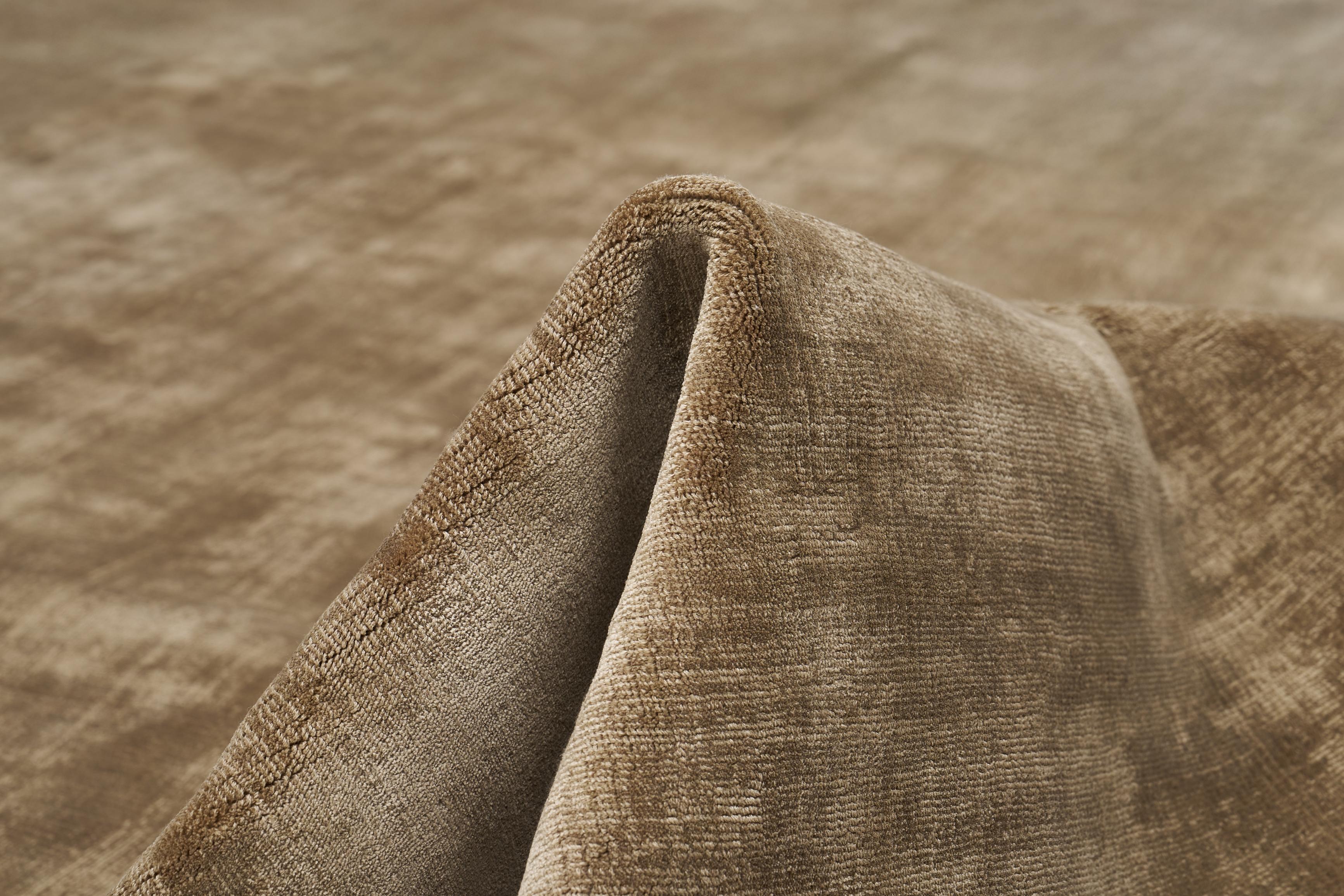 DESERT taupe round rug