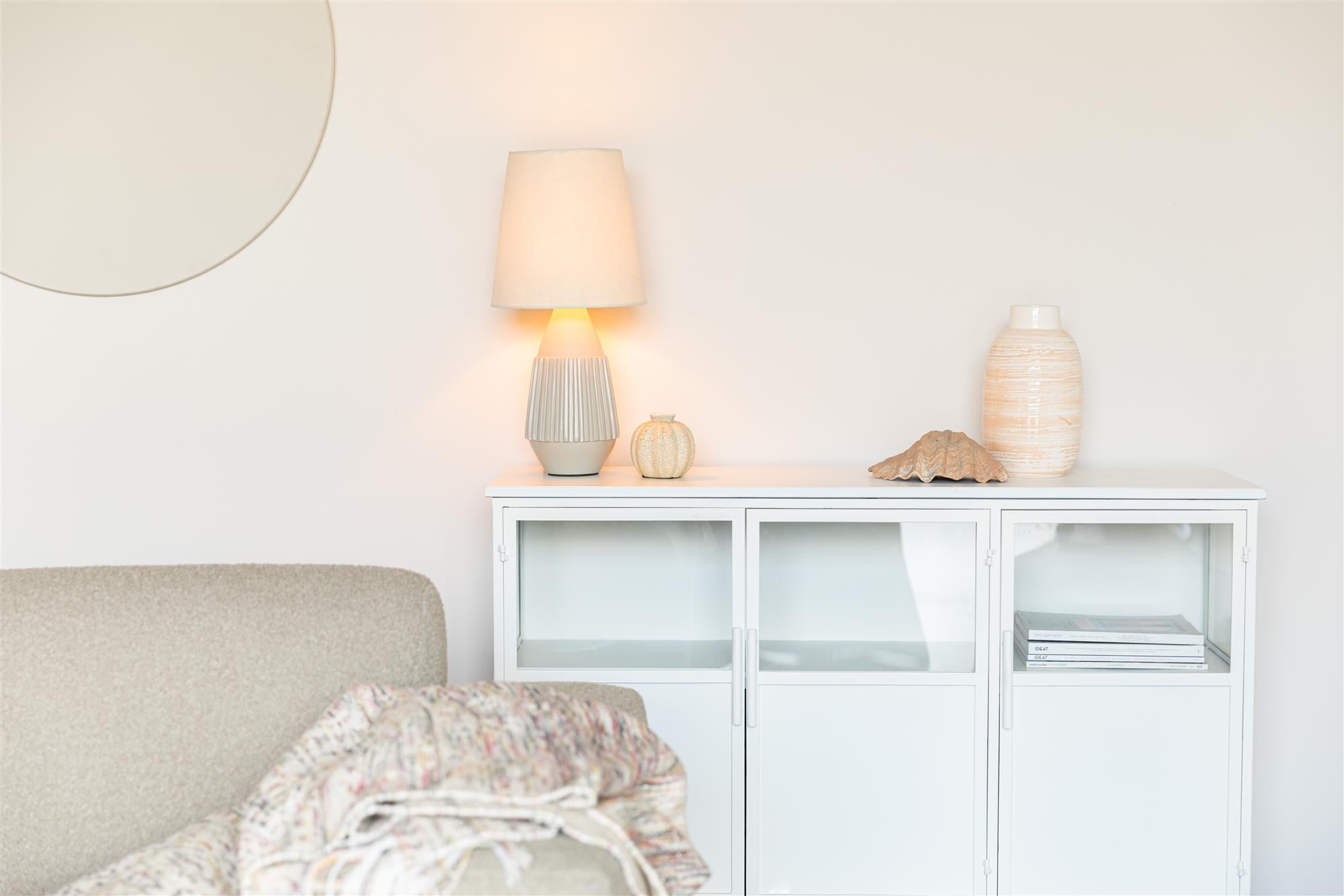 Stolní lampa AYSA písková