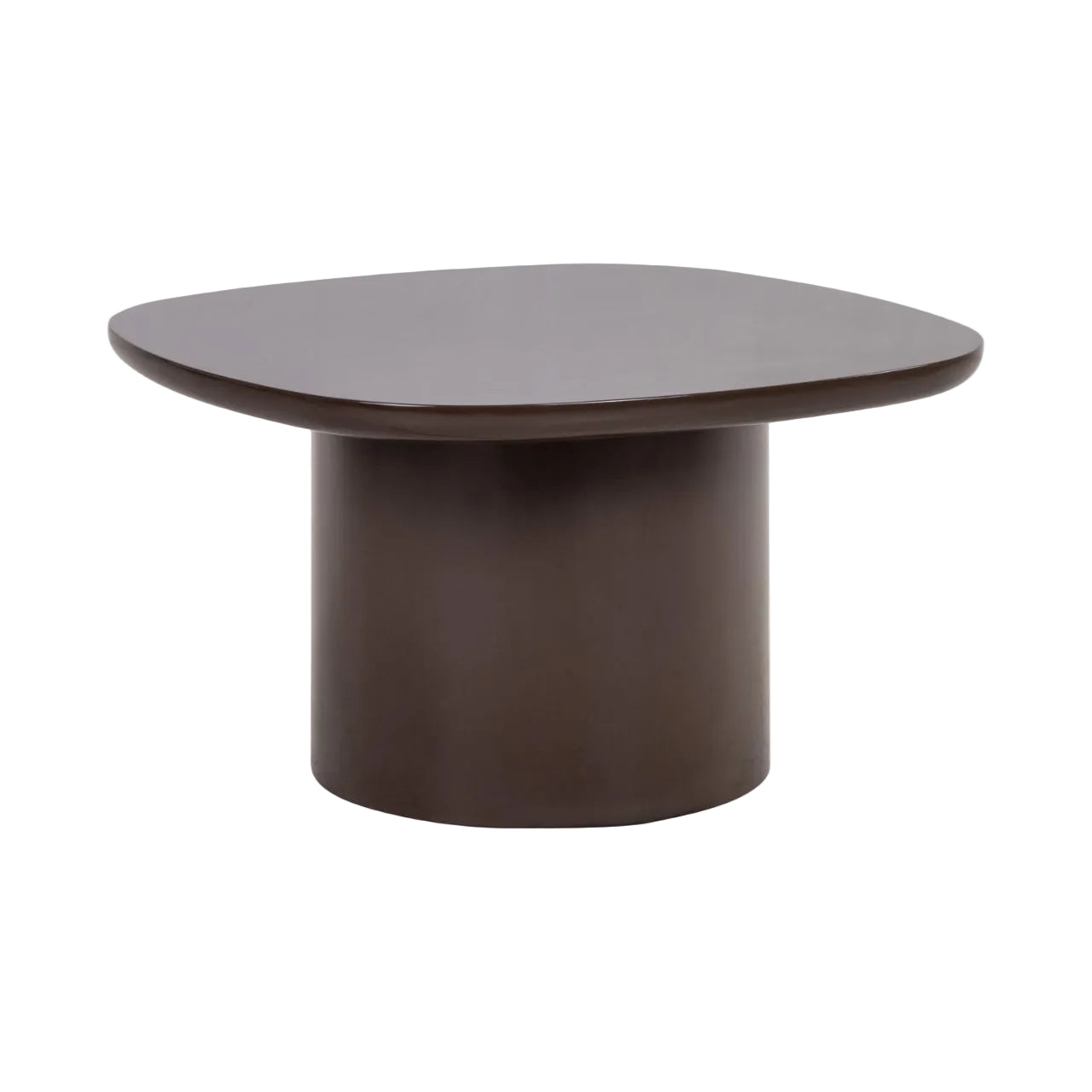 ALMUNDI Chocolate Side Table