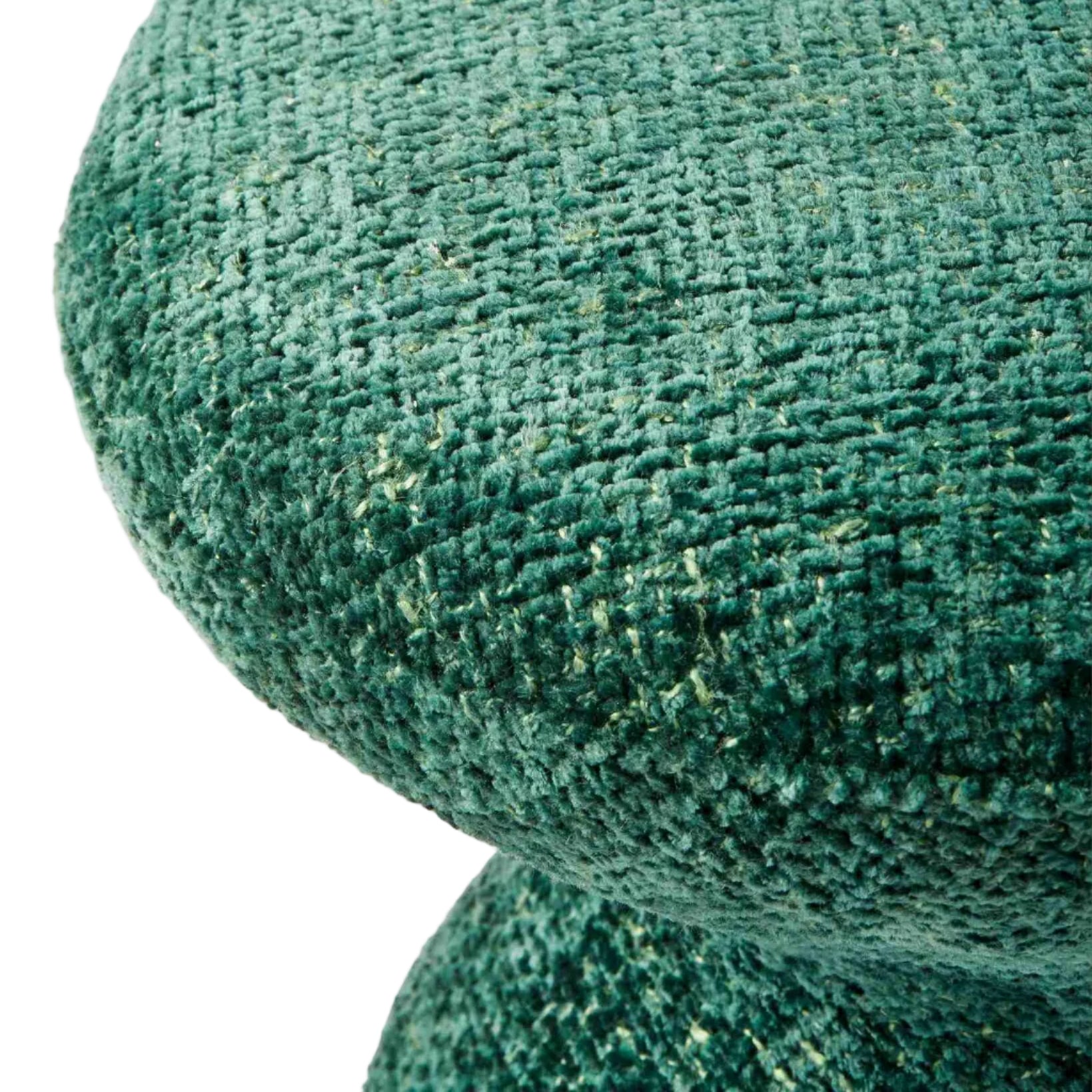 Stolek SOFT ZIG ZAG tmavě zelený