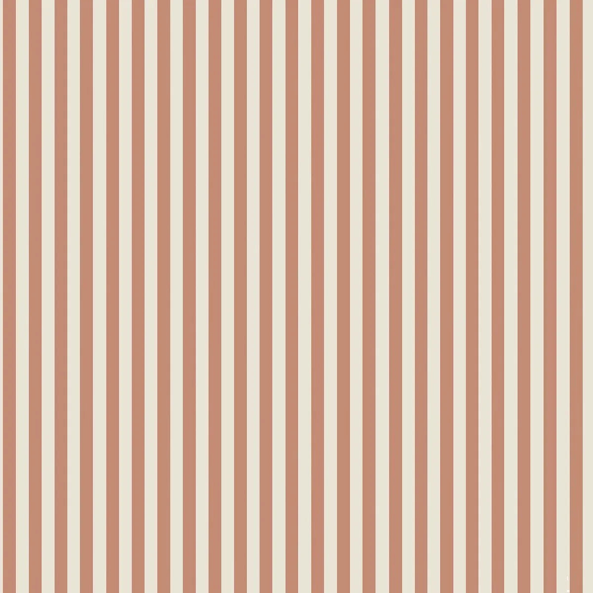 Tapeta s pruhovaným vzorem MÖLLE STRIPE červená s béžovou