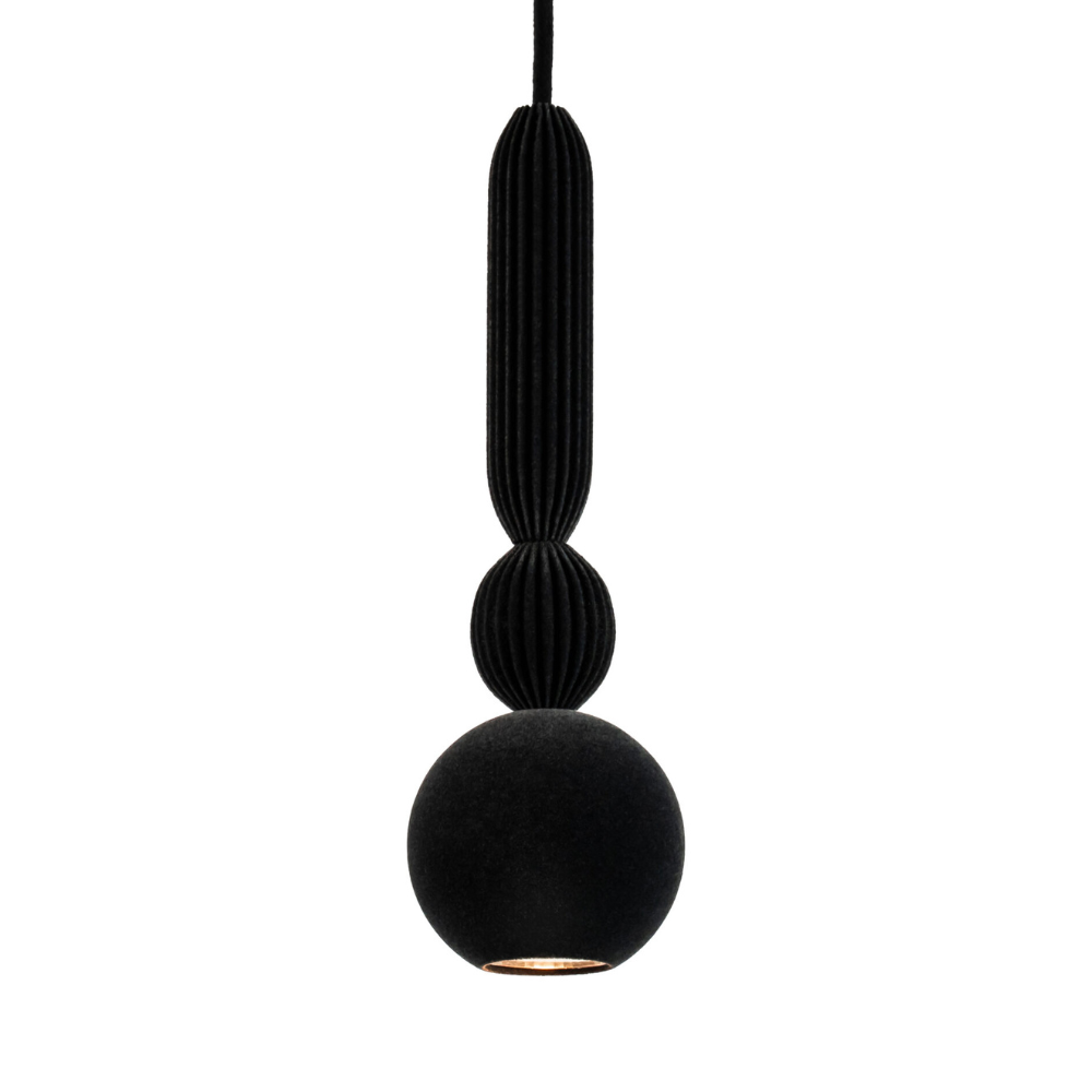 BOSCA VELVET velvet pendant lamp