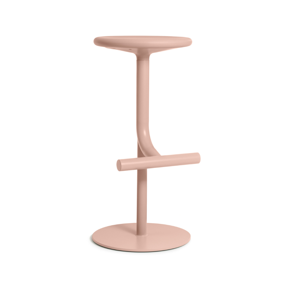 Otočná stolička TIBU růžová