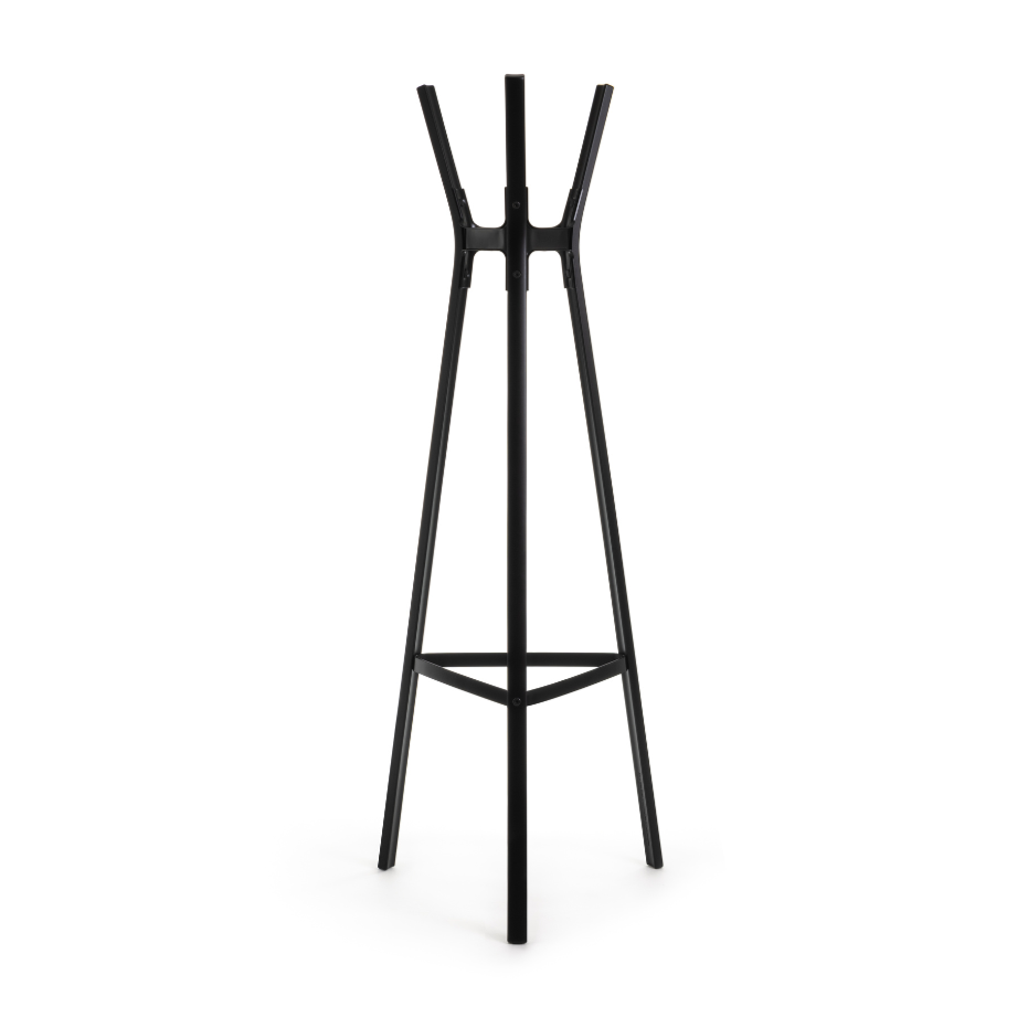 STEELWOOD standing coat rack black beech wood