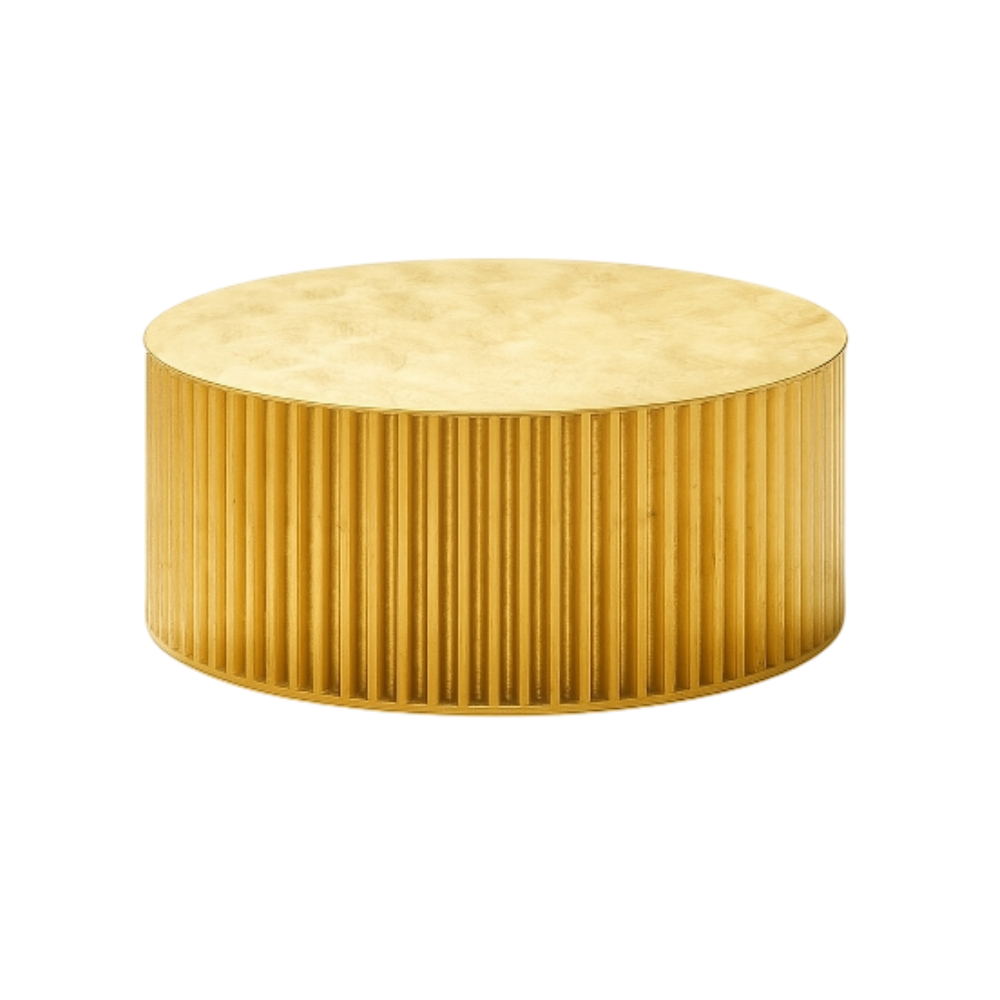 Konferenční stolek HERCLINO zlatý