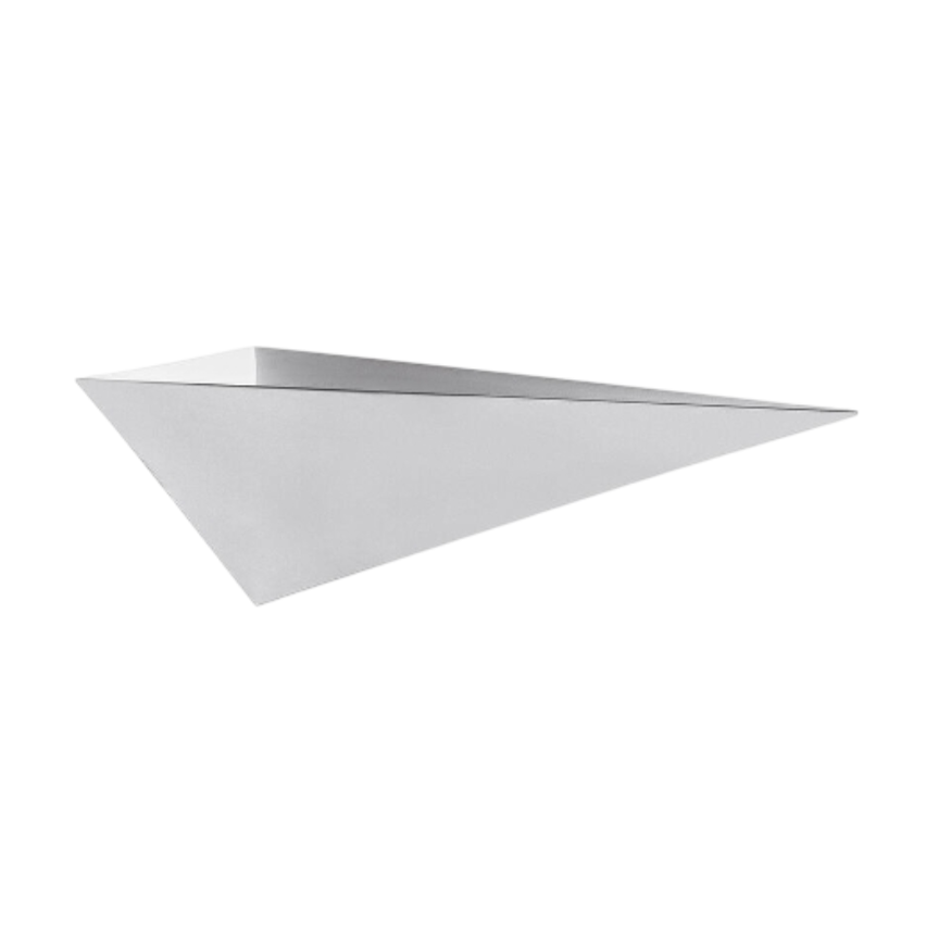 Levostranná polička HENRI ocelová