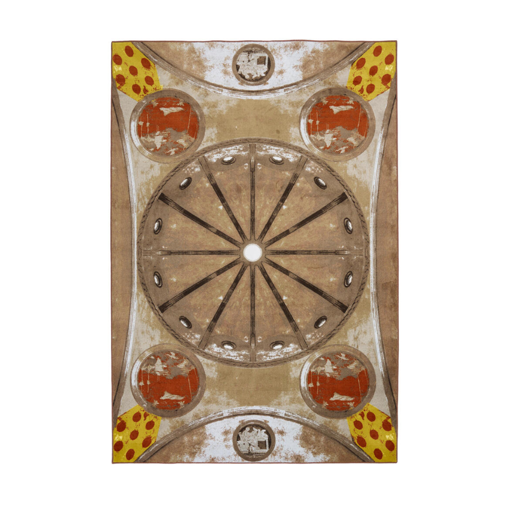 OLD SACRISTY rug beige-red