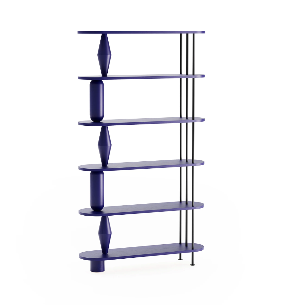 VAZOO Shelf cobalt oak wood