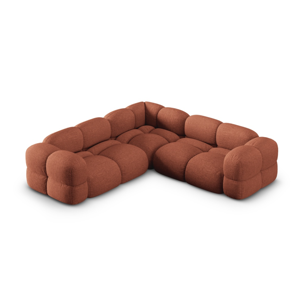 Symmetrical Corner Sofa LORETTO Coral