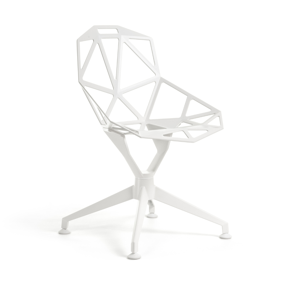 Otáčecí křeslo CHAIR_ONE_4STAR bílé