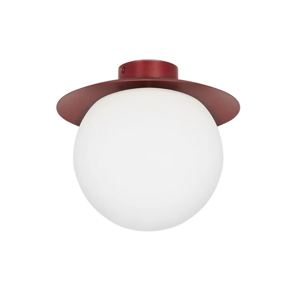 KUUL ceiling in burgundy