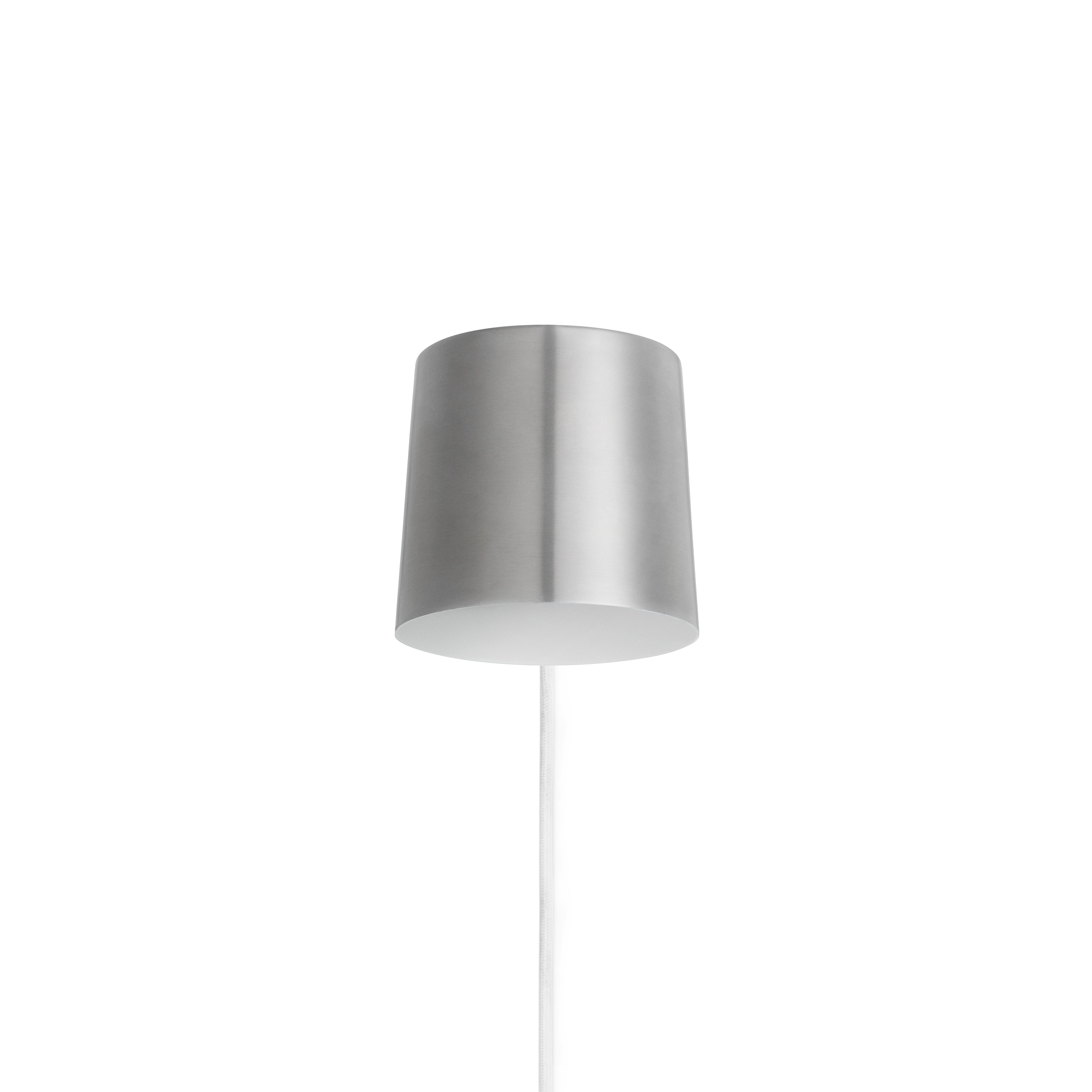 Nastavitelná nástěnná lampa RISE z nerezové oceli s dřevem