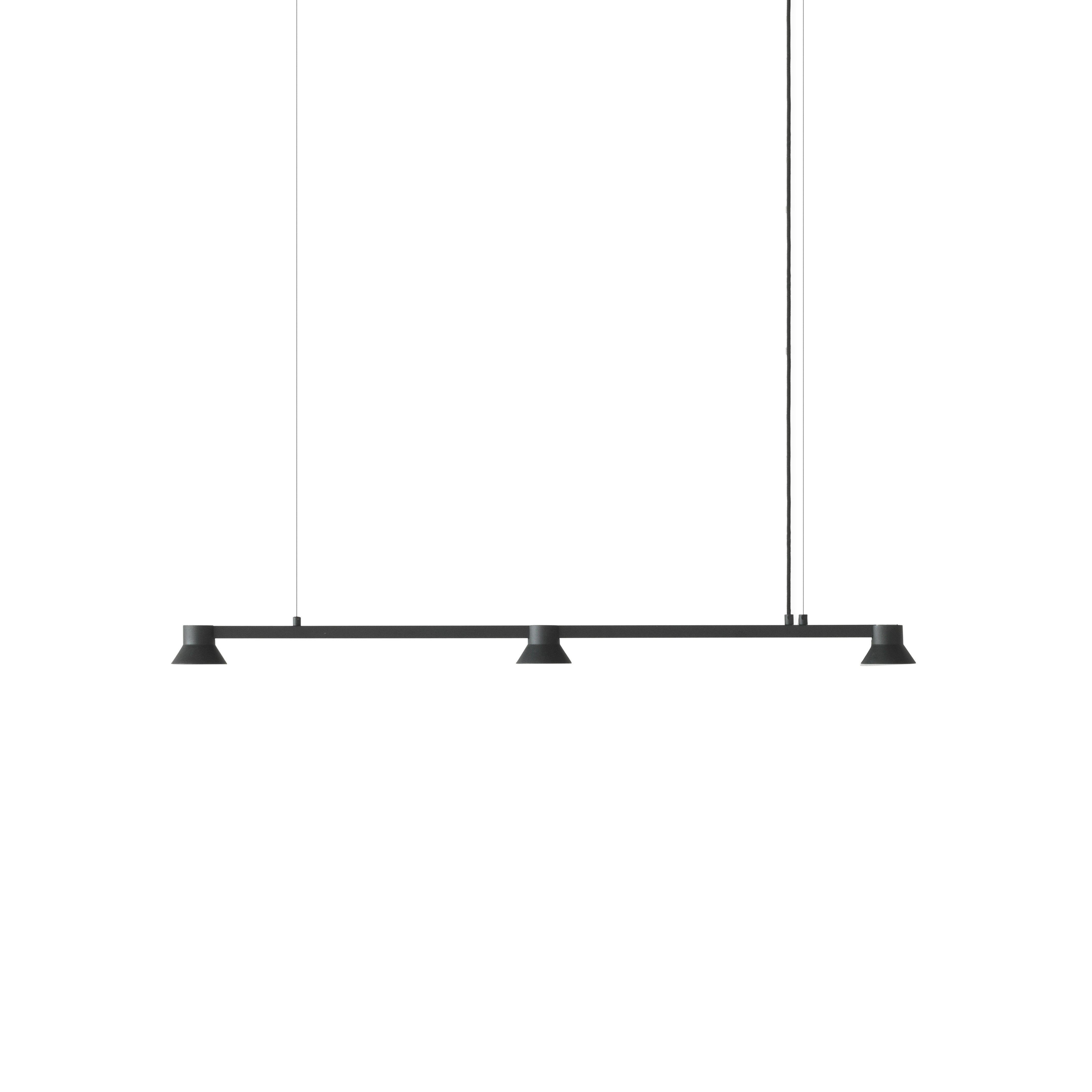 HAT black technical lamp