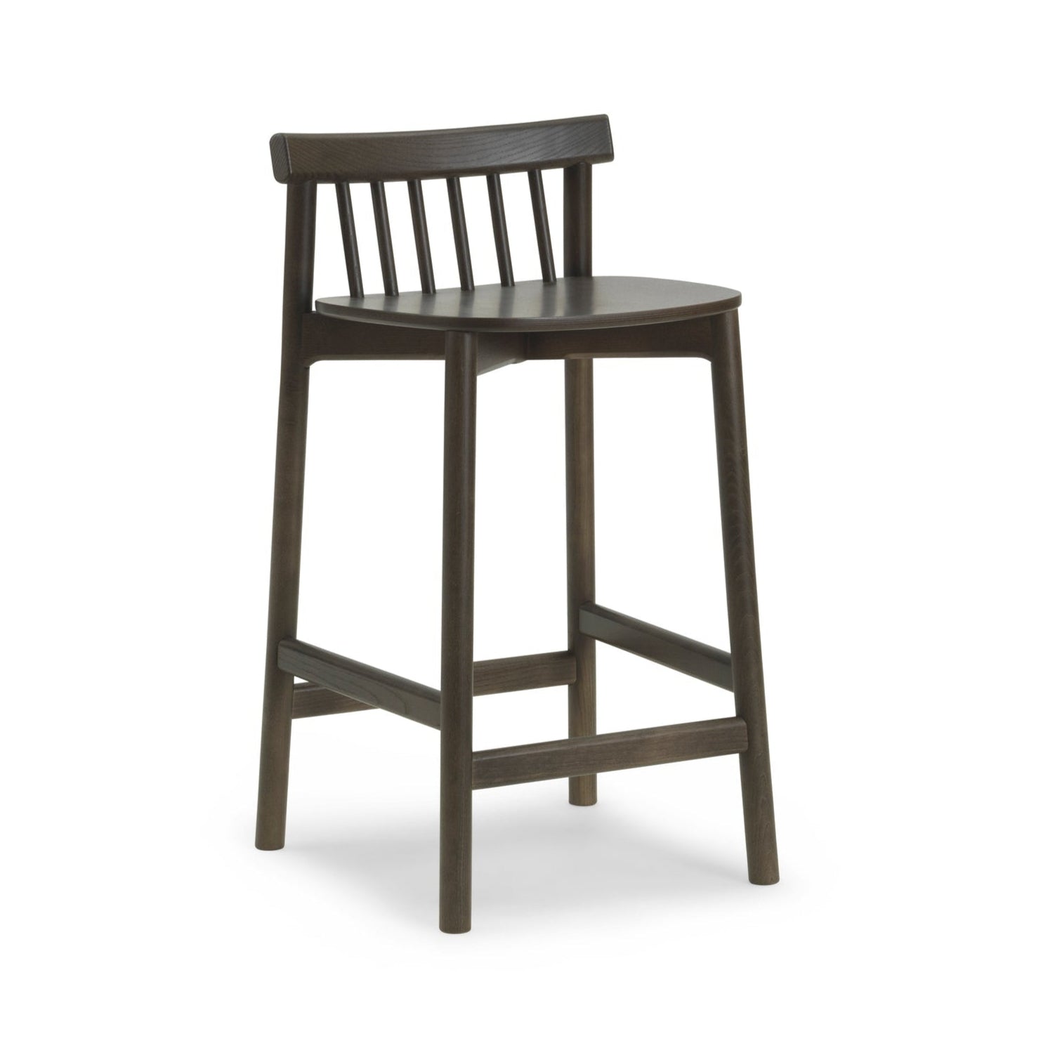 PIND bar chair brown ash veneer