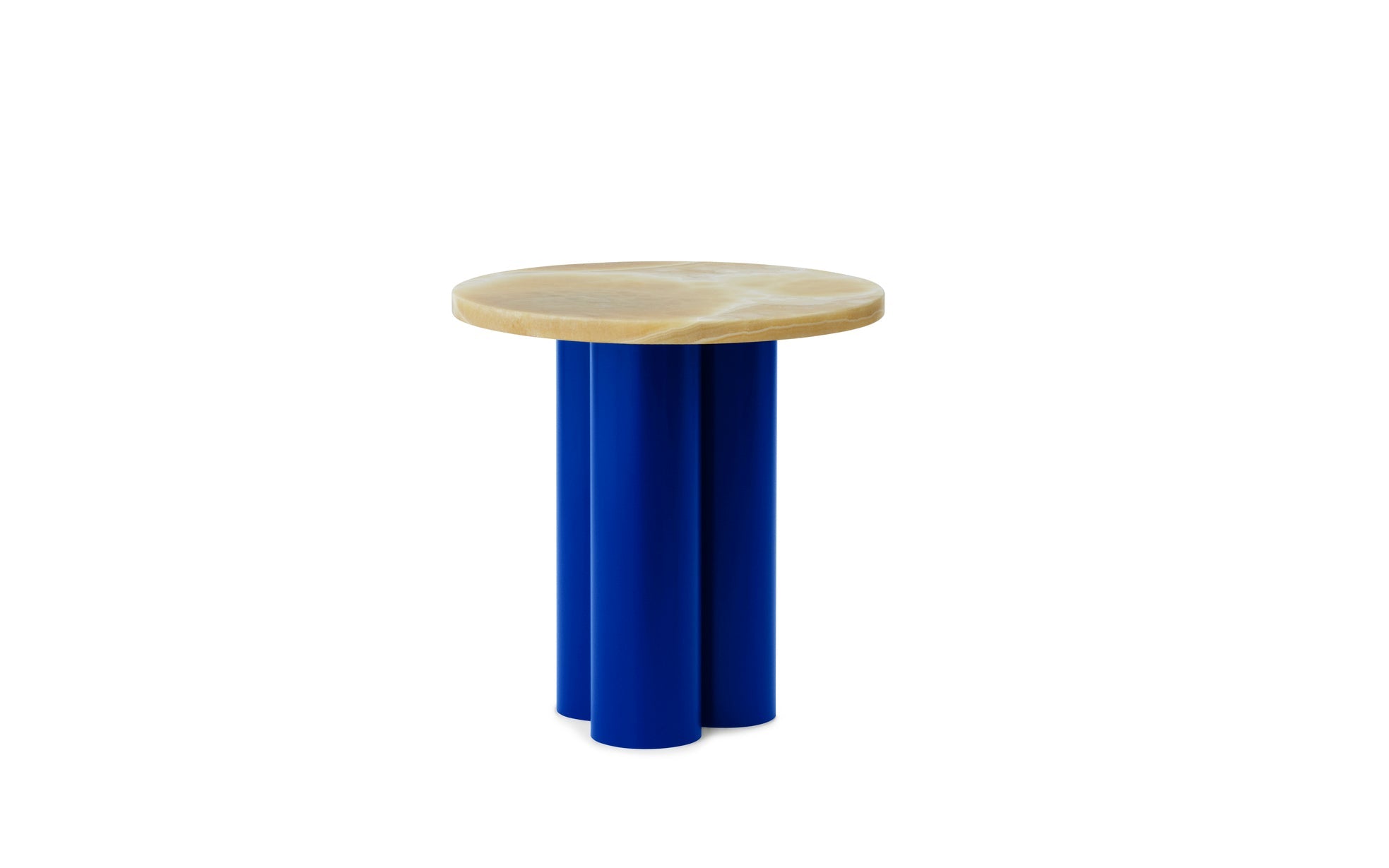 Side table dit blue base