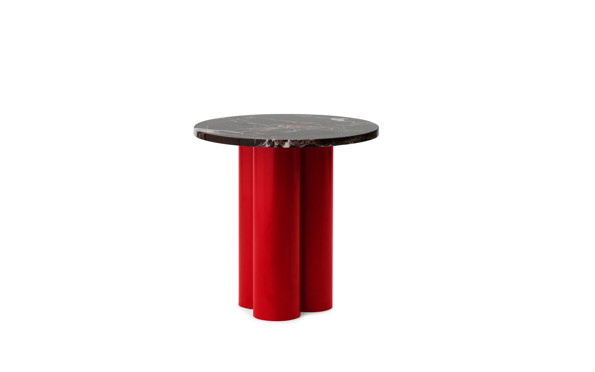 Side table dit red base