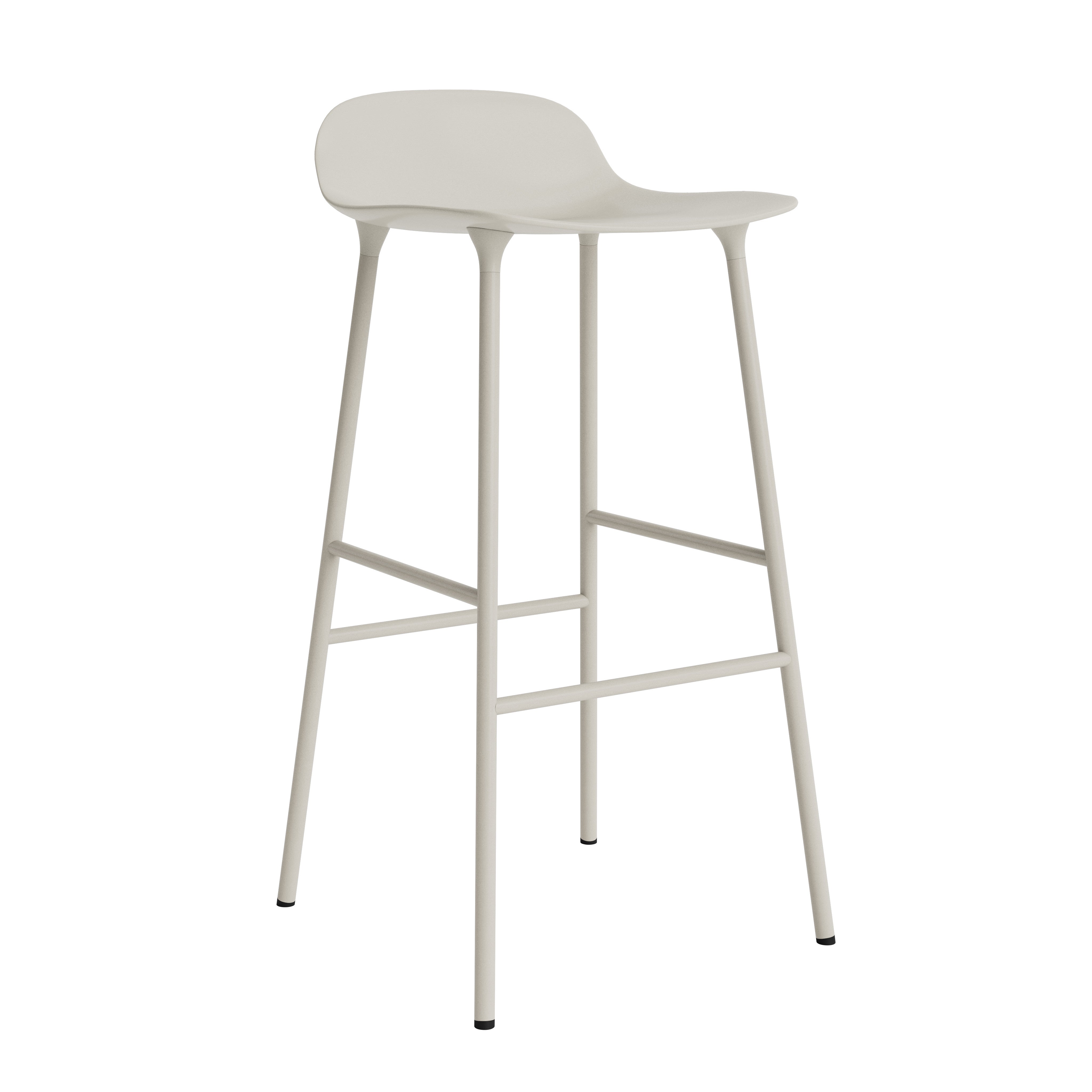 Hocker forms light gray