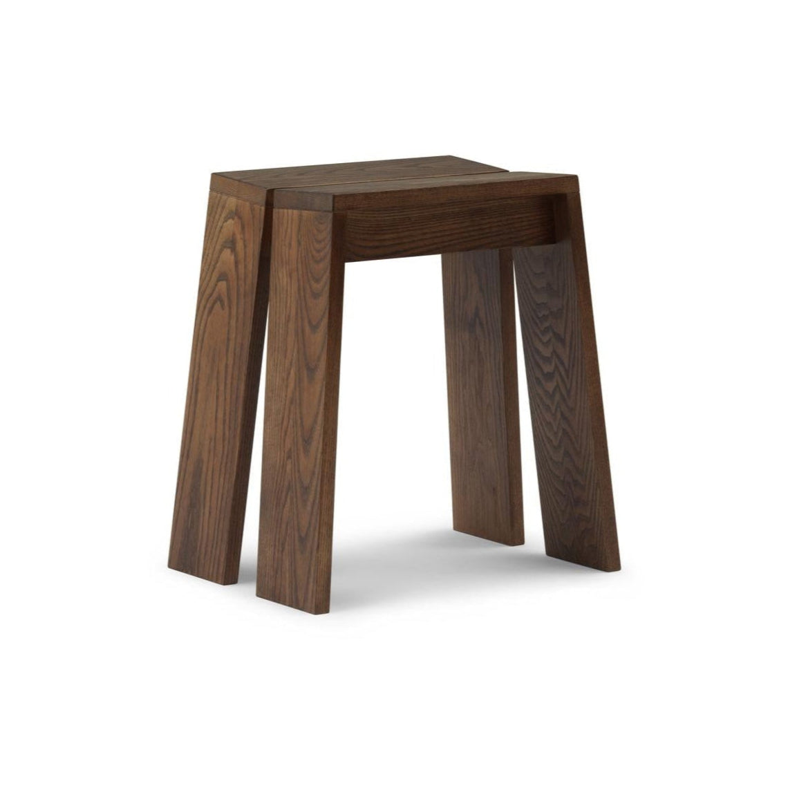 SHIDE STOOL Brown ash