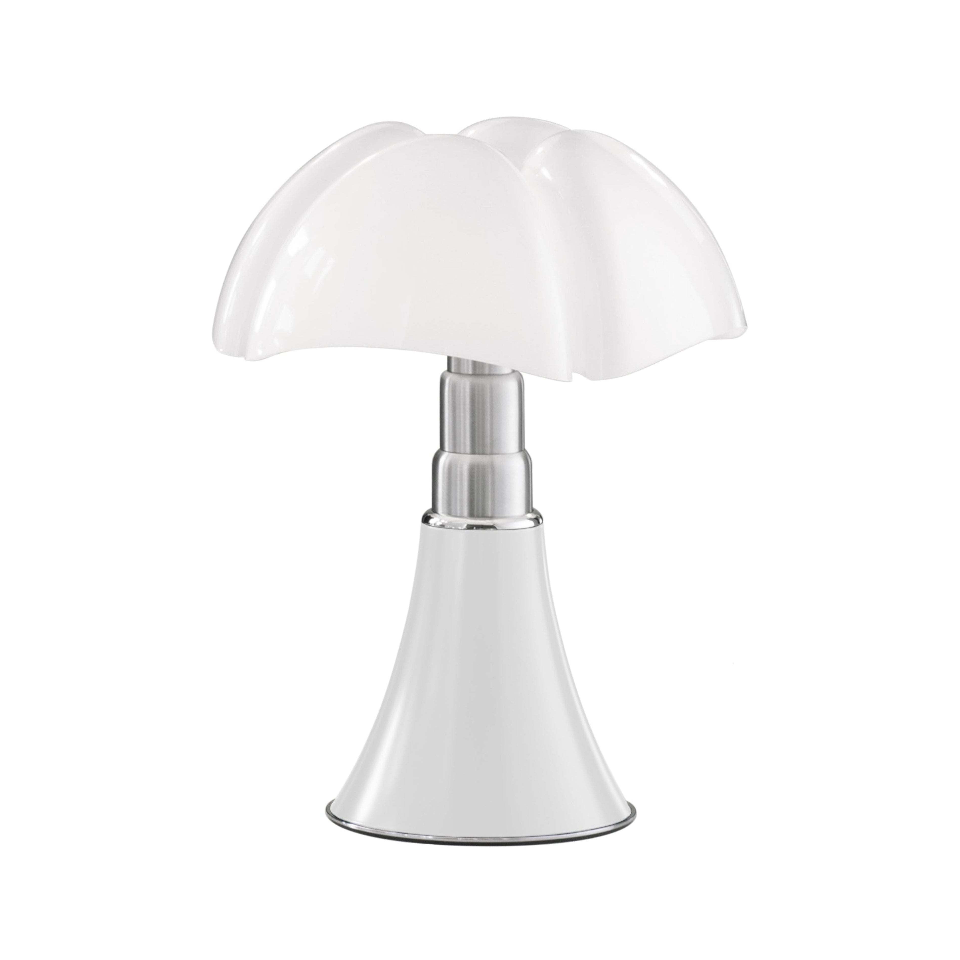 MINIPIPISTRELLO Table Lamp with Opal Shade and White Base