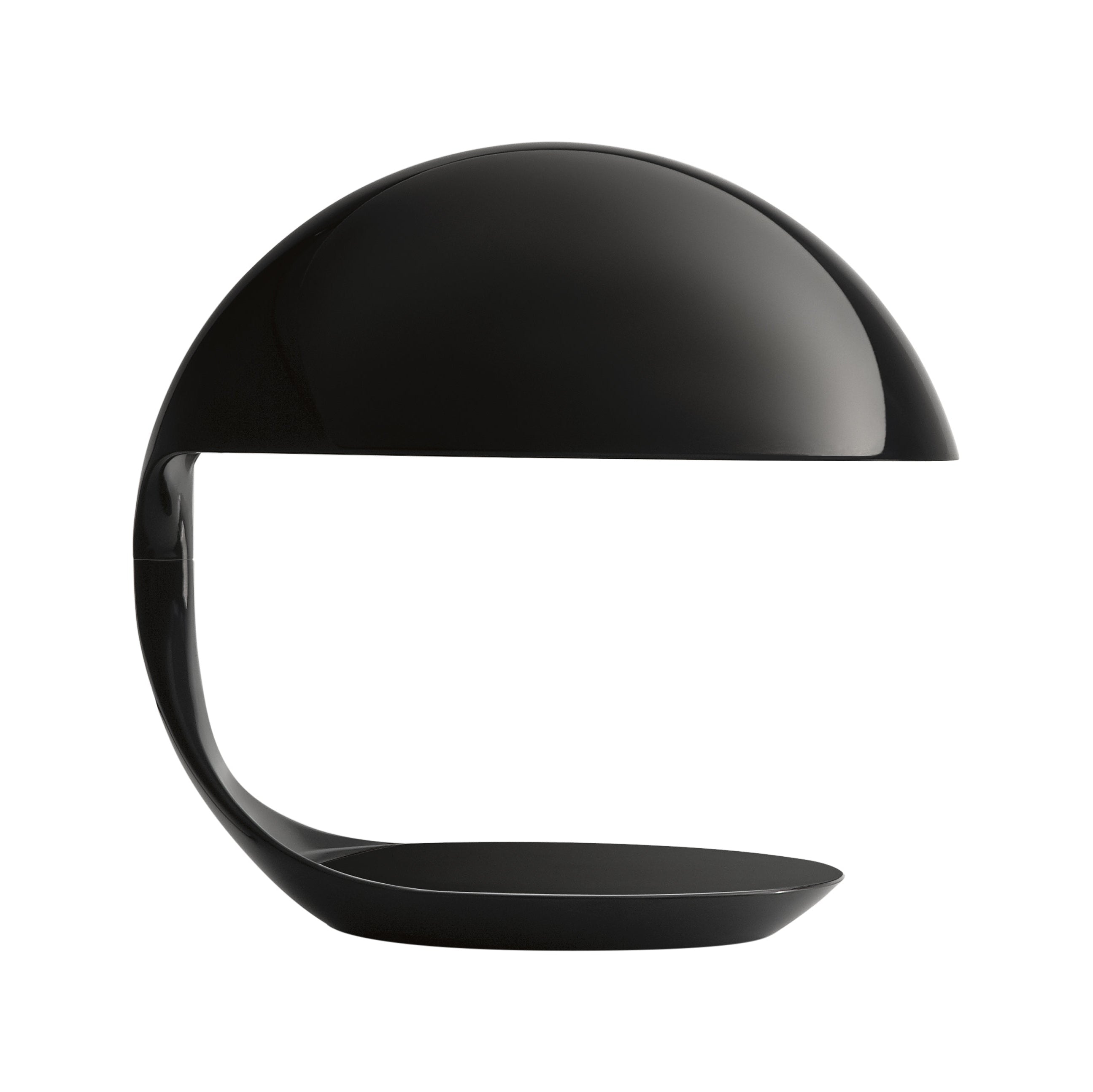 Cobra Table Lamp in Glossy Black