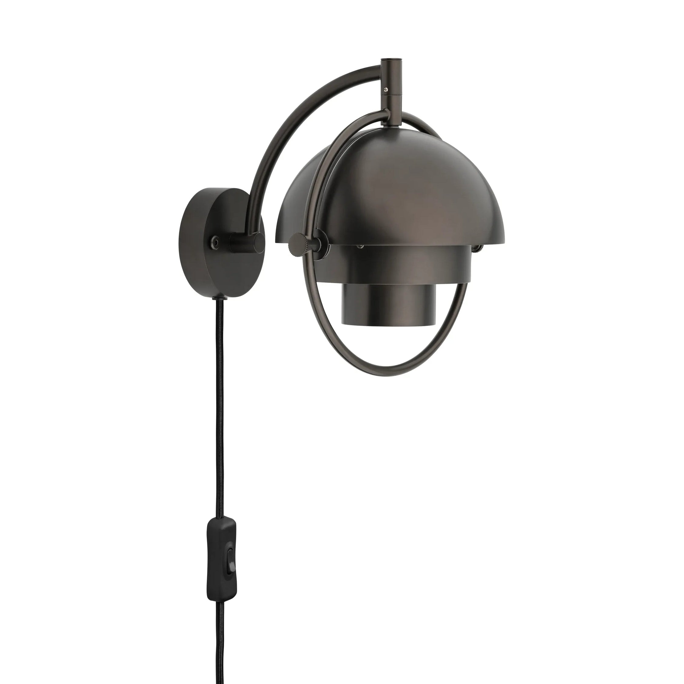 MULTI-LITE wall lamp glossy black