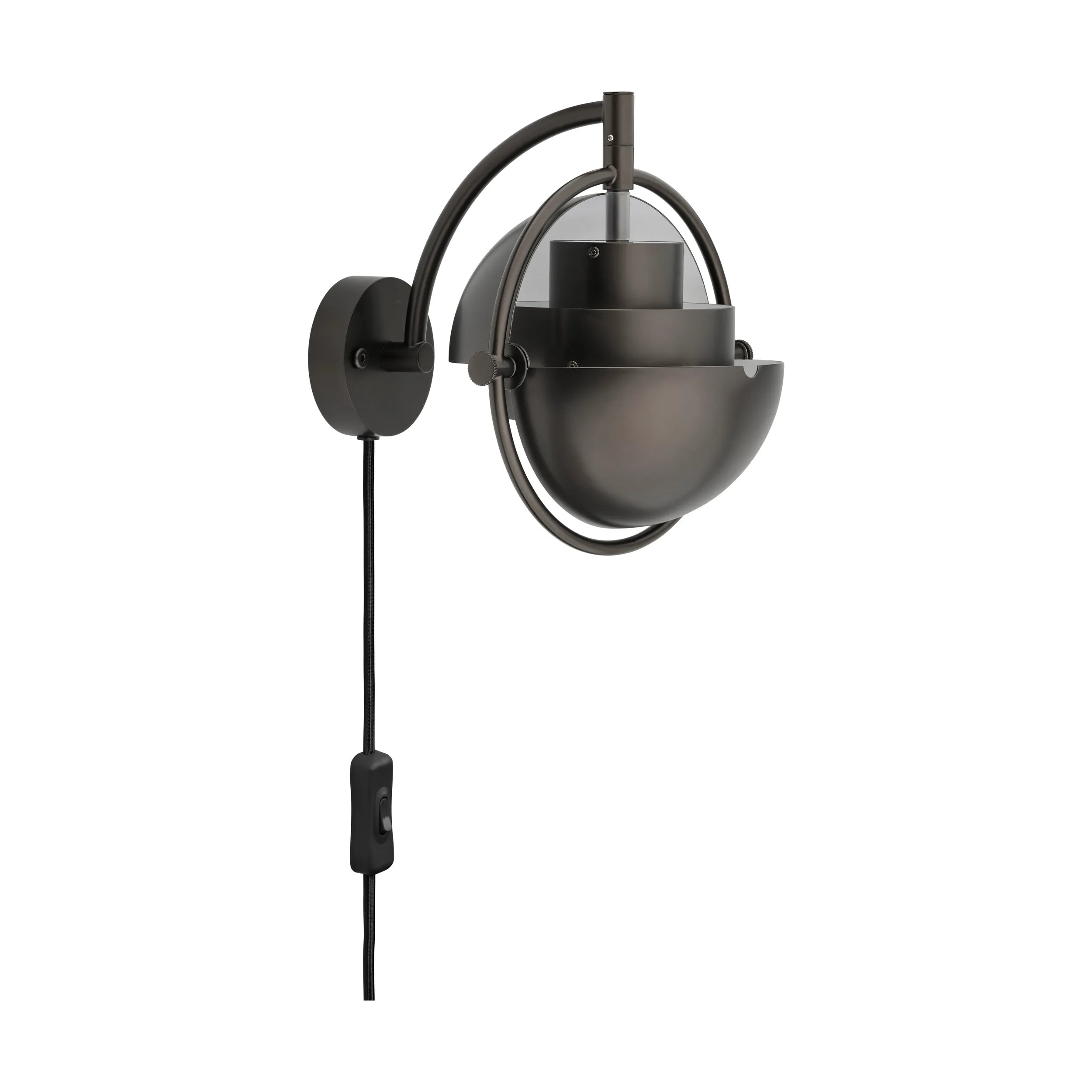 MULTI-LITE wall lamp glossy black