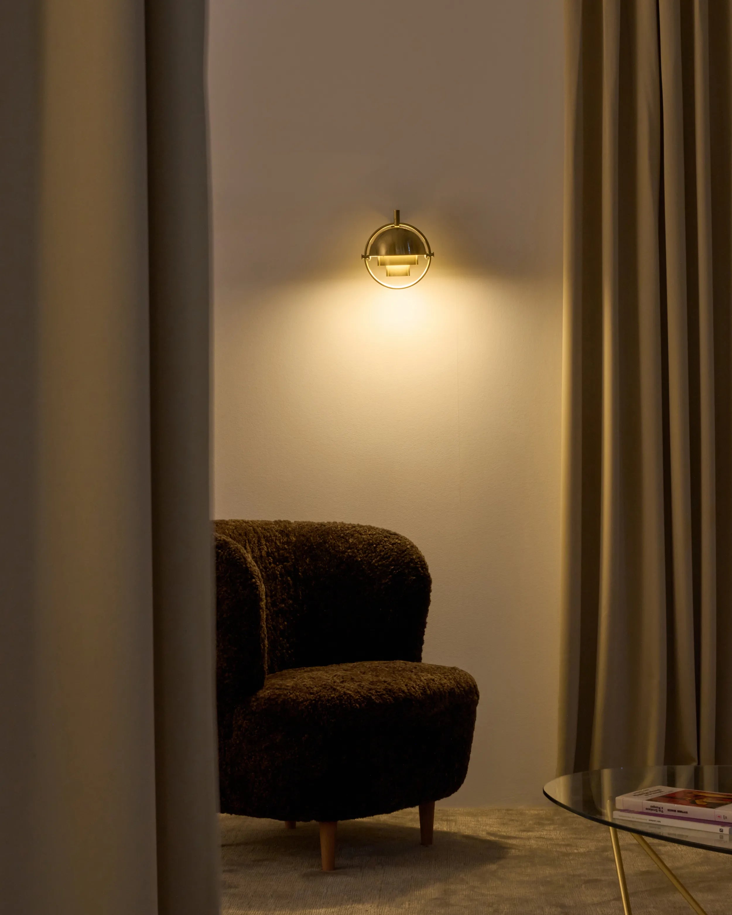 Lampa ścienna MULTI-LITE chrom – styl nowoczesny