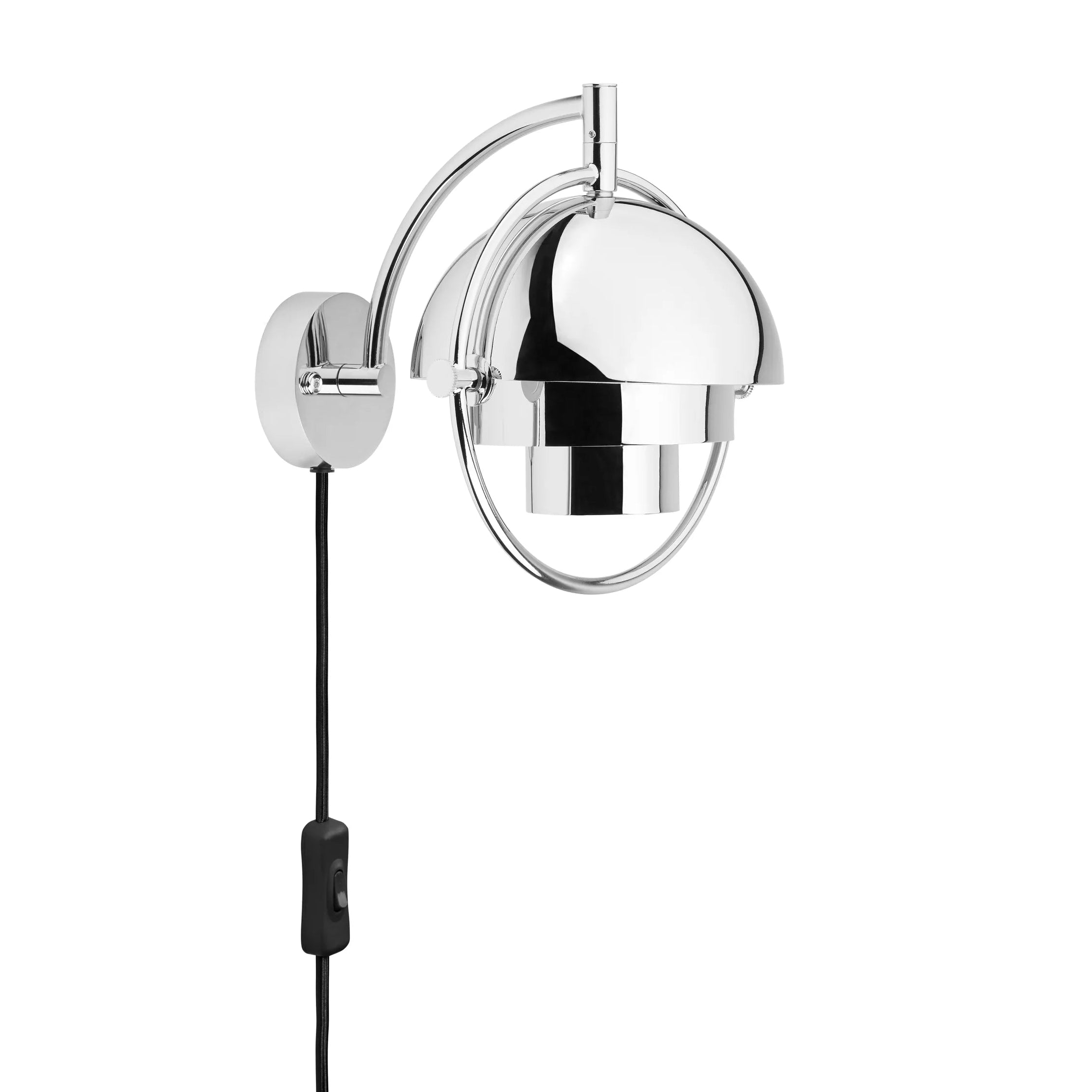 Lampa ścienna MULTI-LITE chrom – Gubi