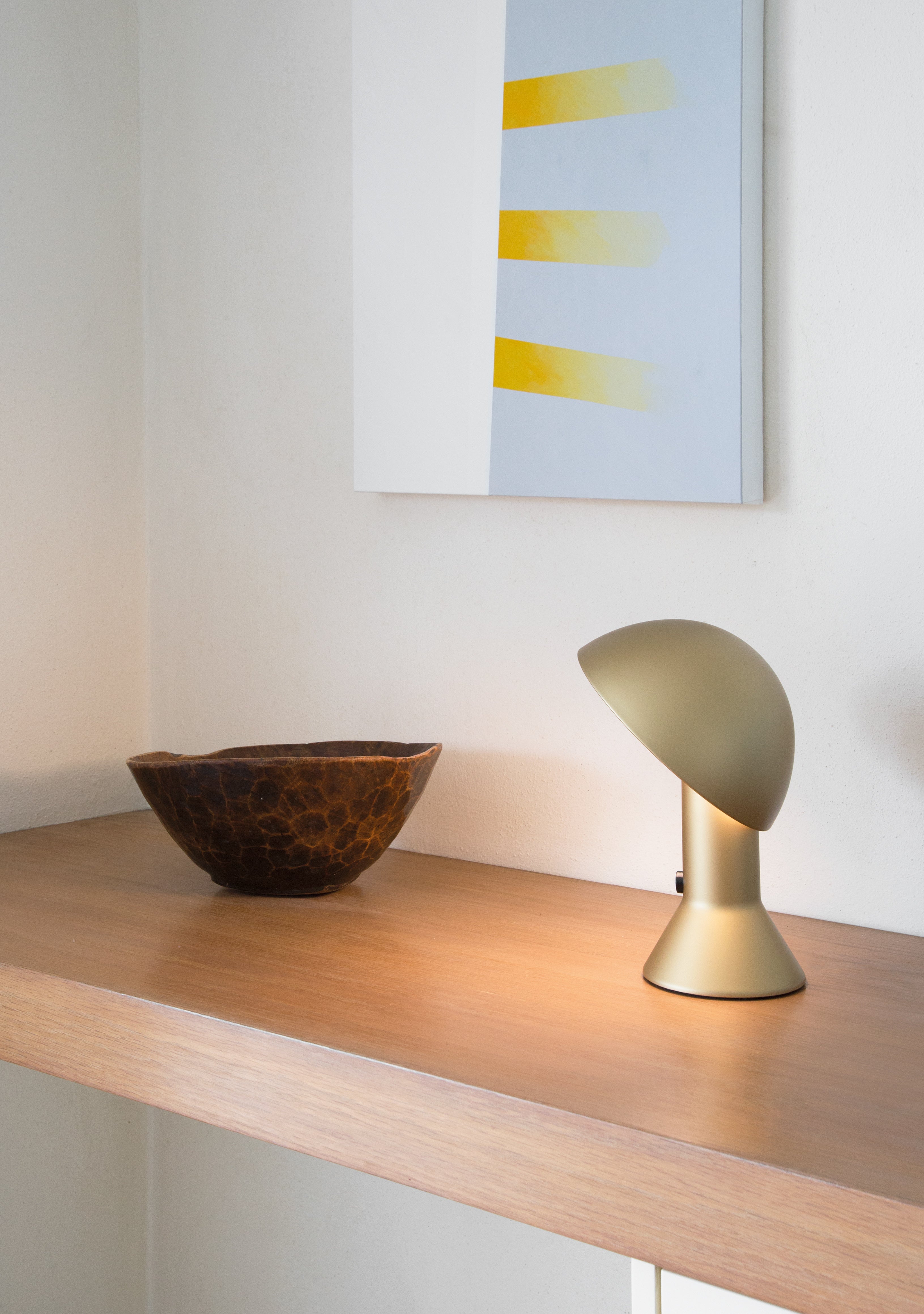 ELMETTO Pearl Gold Table Lamp