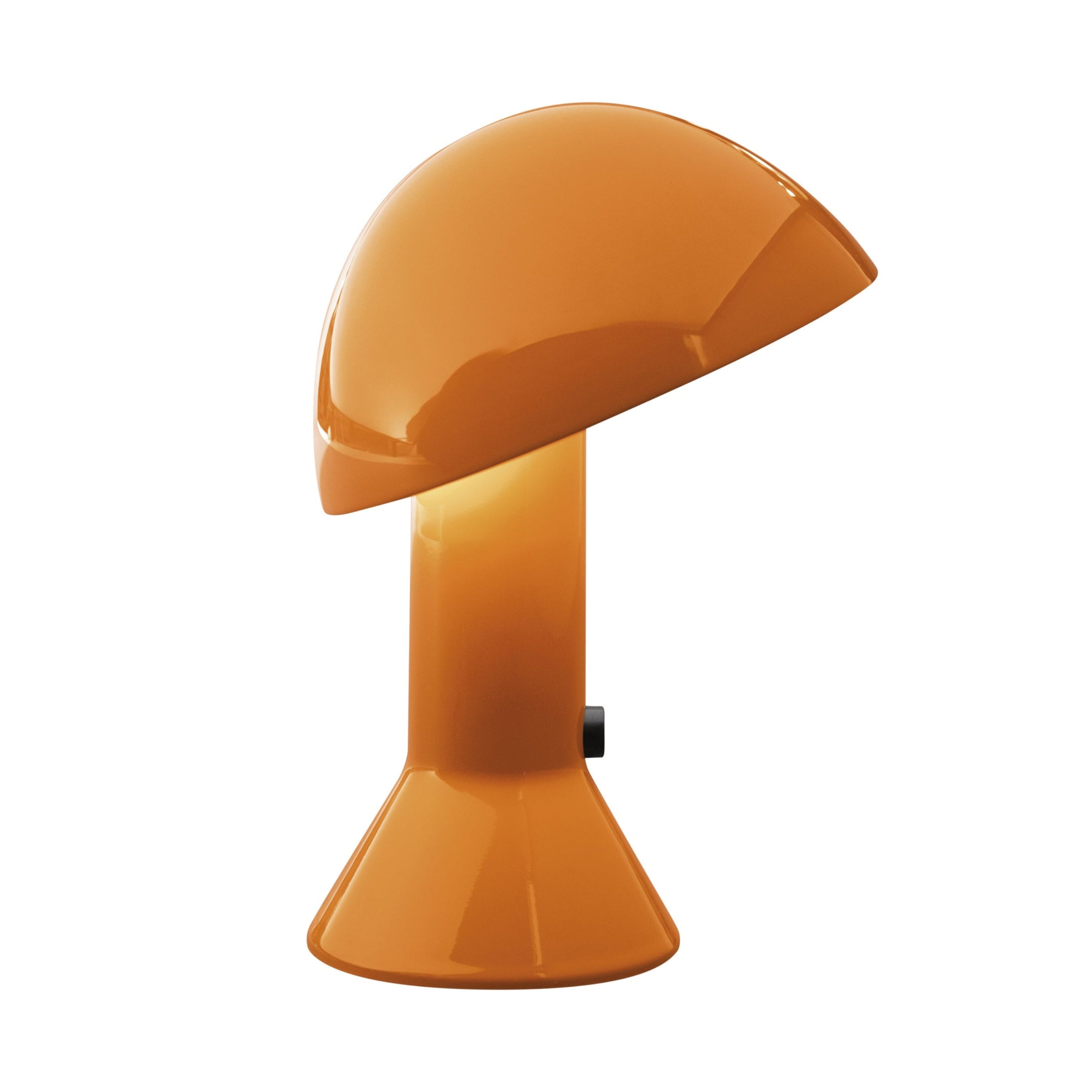 Stolní lampa ELMETTO lesklá oranžová