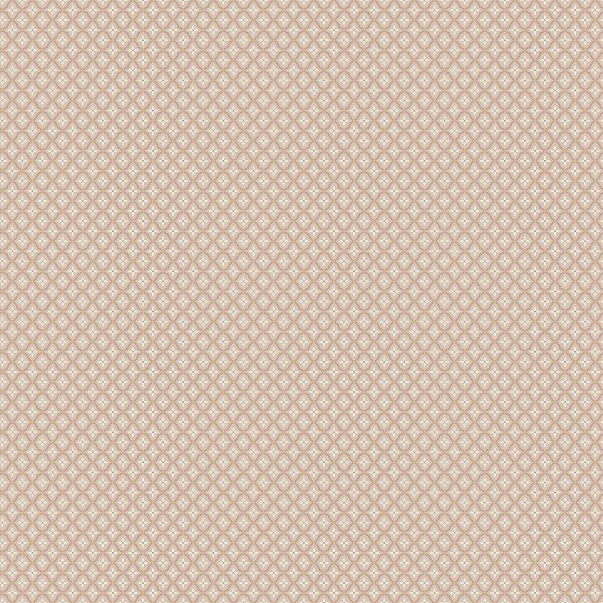 SELMA terracotta geometric pattern wallpaper