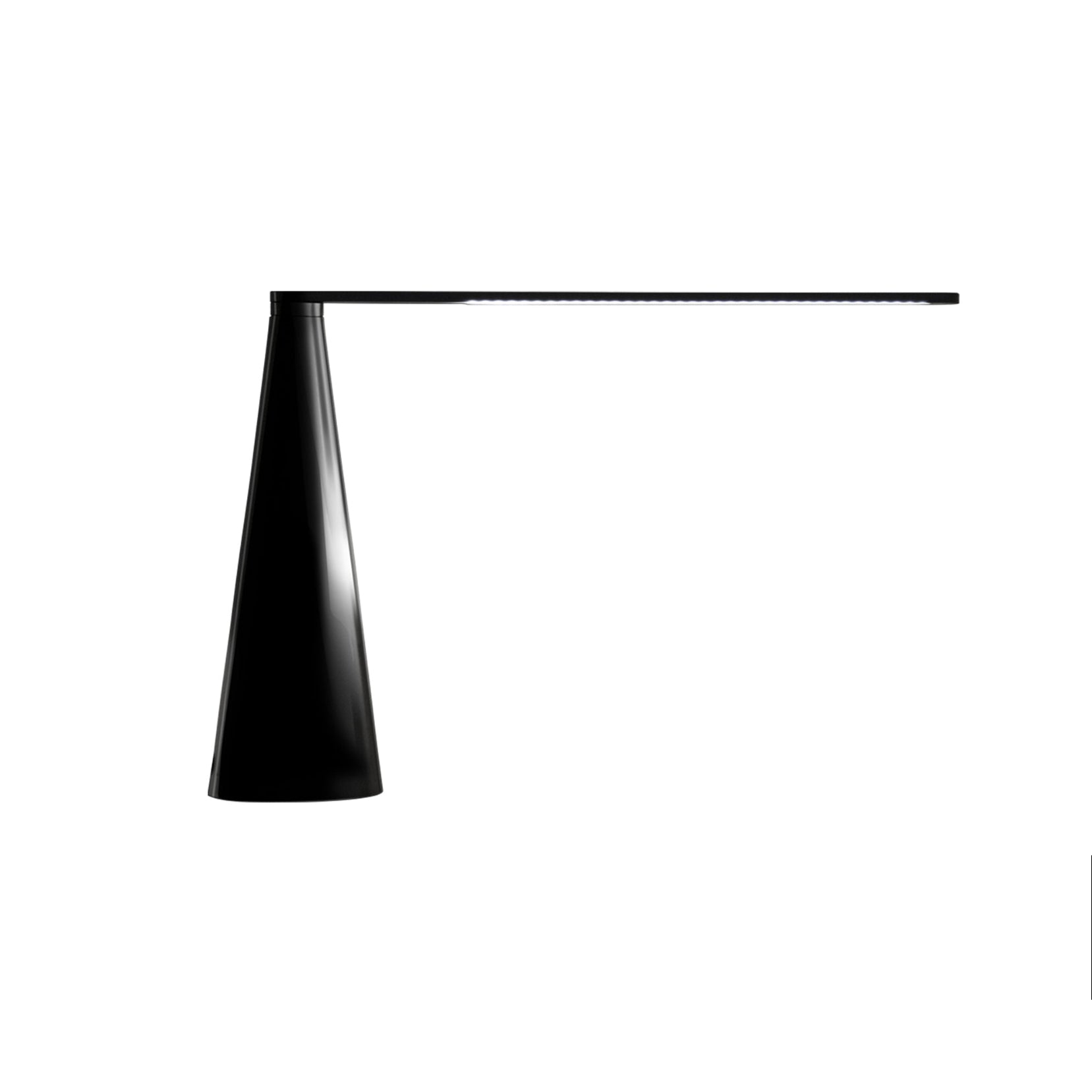 Lampa stołowa ELICA połyskujący czarny – Martinelli Luce