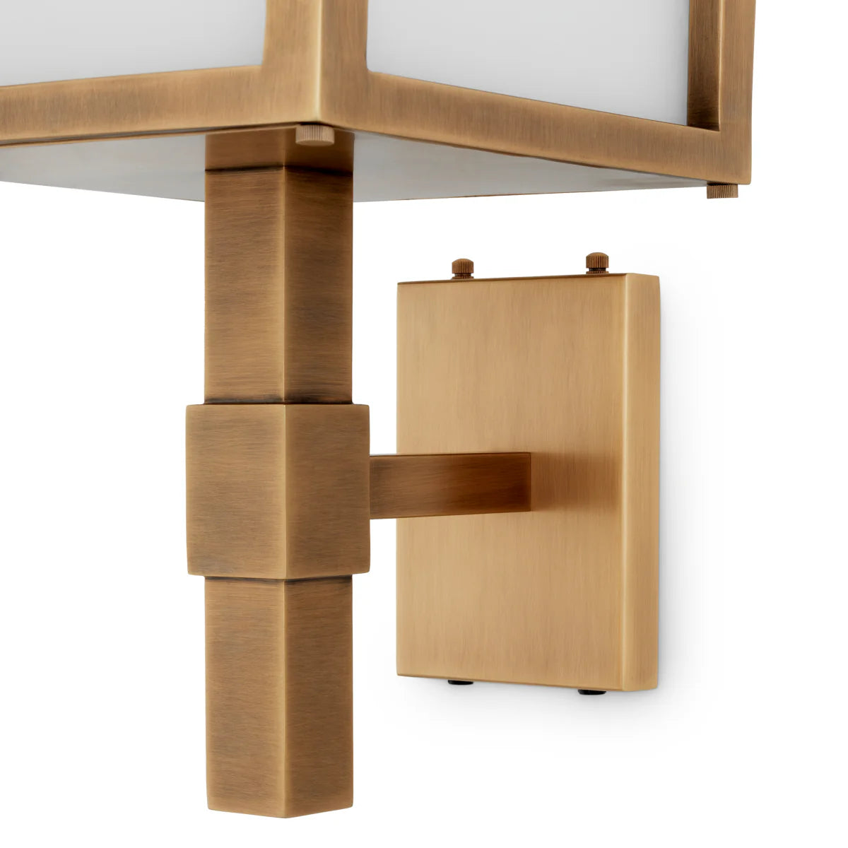 Zlatý antický venkovní kinkiet RISERVA