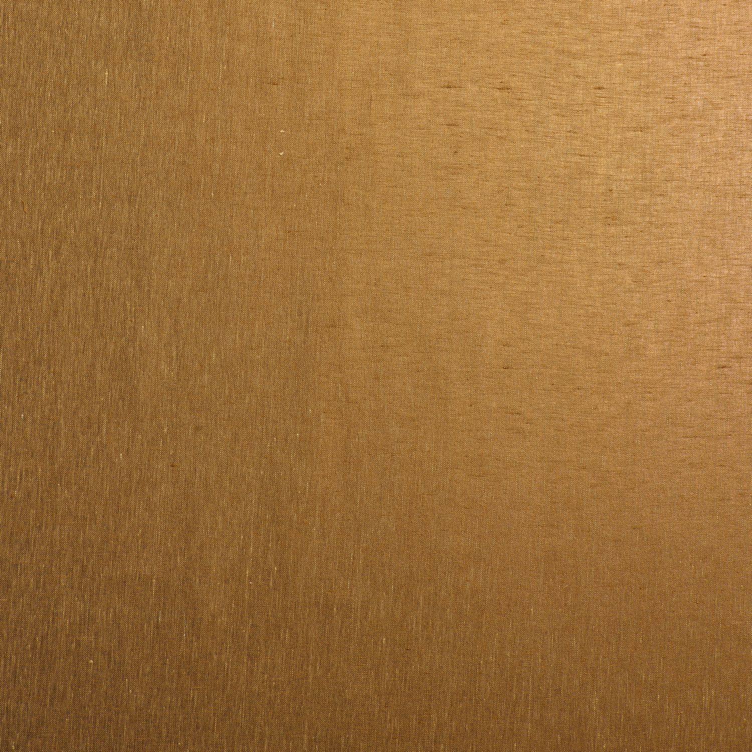 Linen textile wallpaper with an opalescent effect ELARA - MORDORÉ golden