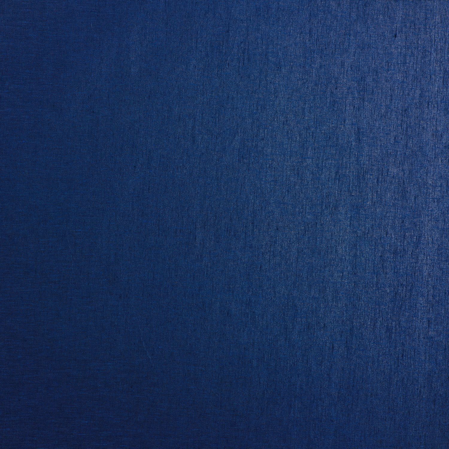 Linen textile wallpaper with an iridescent effect ELARA - ELECTRIC BLUE