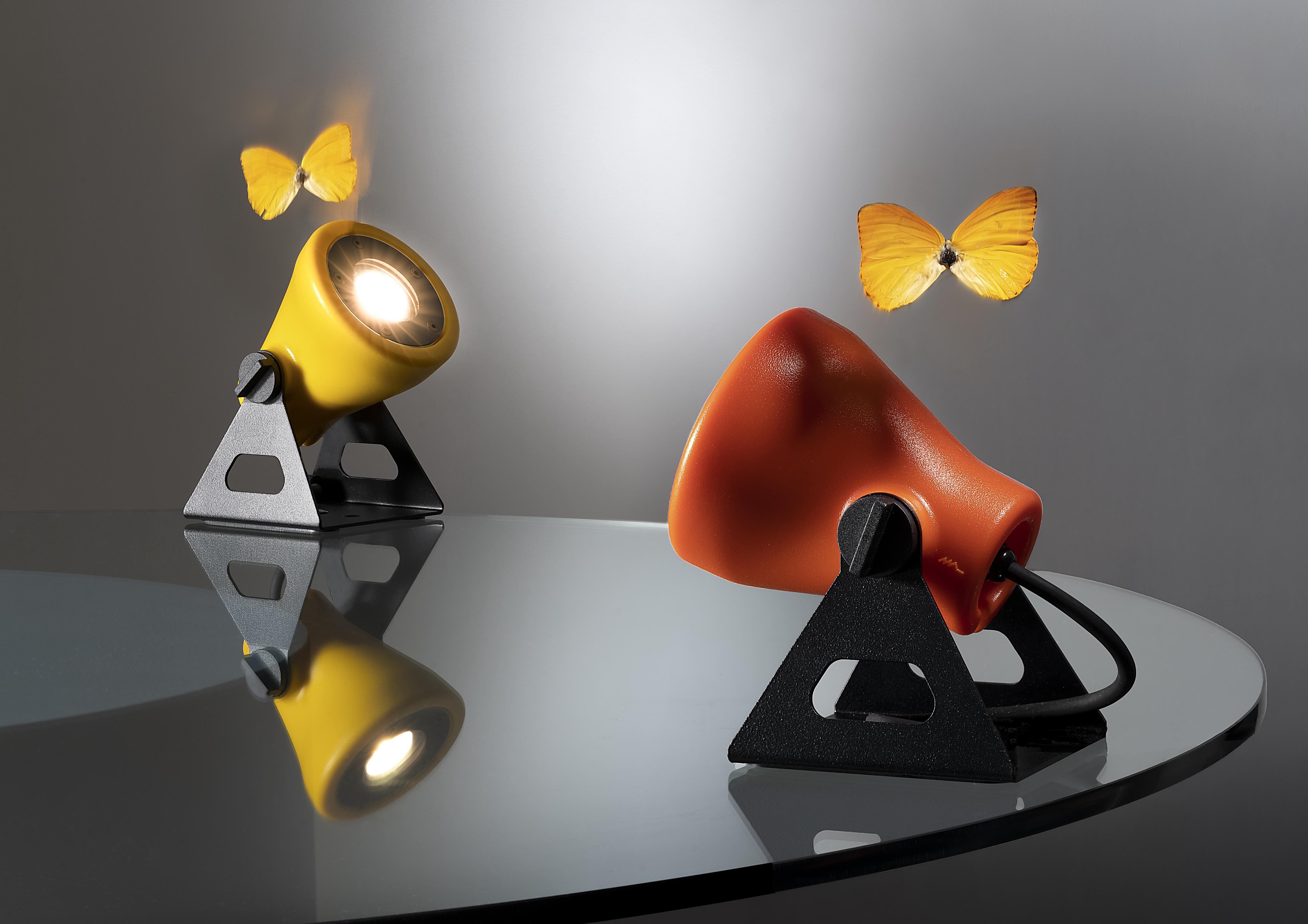 Lampa zewnętrzna podłogowa FROG pomarańczowy