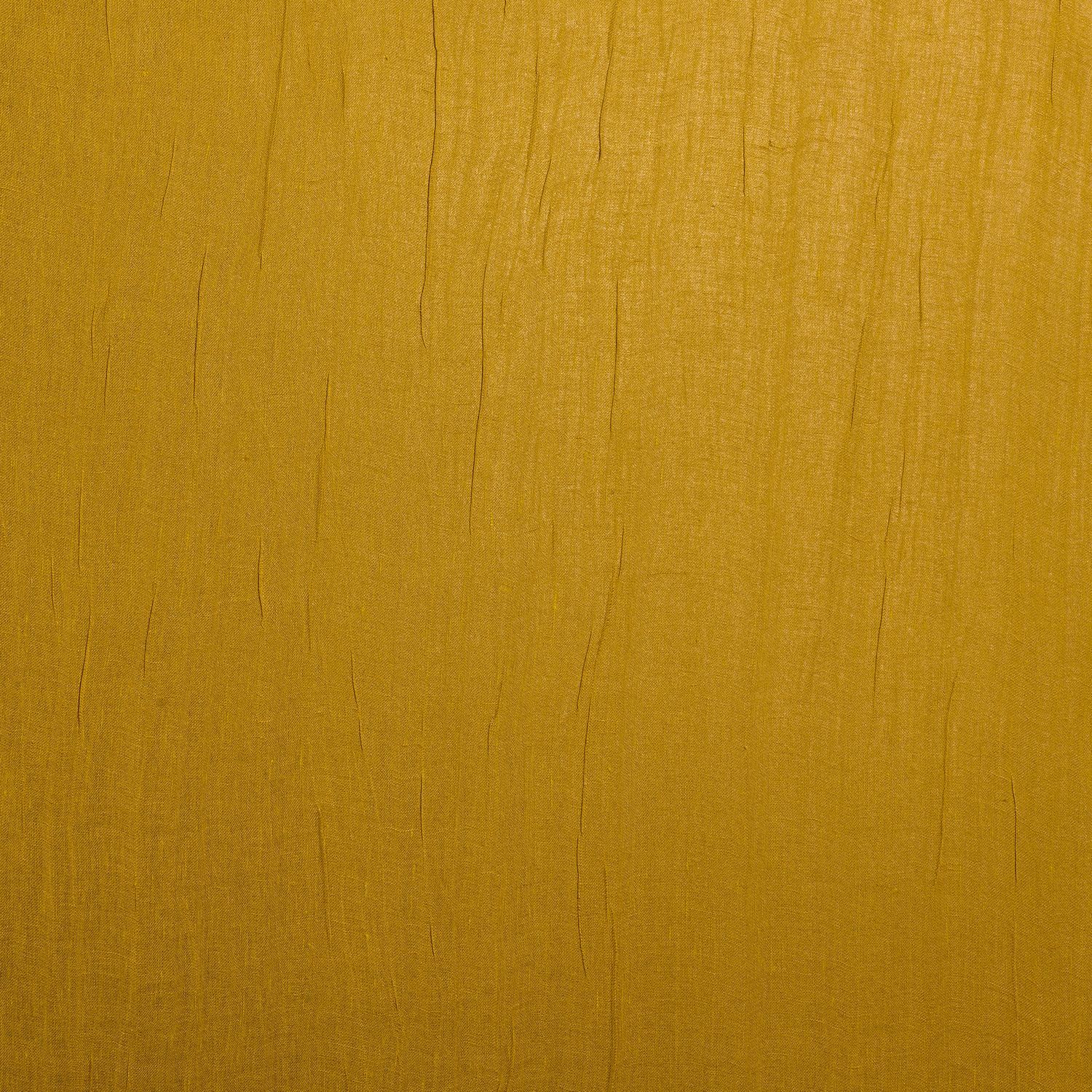 Textile Structural Pleated Wallpaper ATALANTA - MUSTARD