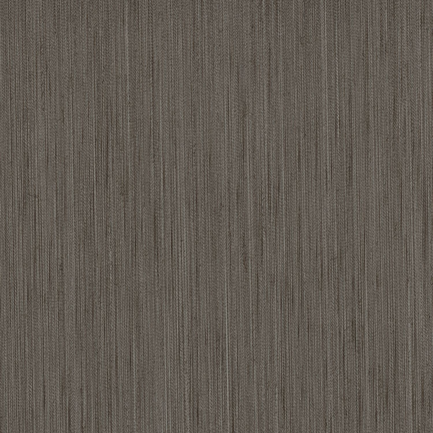 Tapeta tekstylna strukturalna w pionowe prążki JUSSIEU - TAUPE FONCE taupe – Casamance