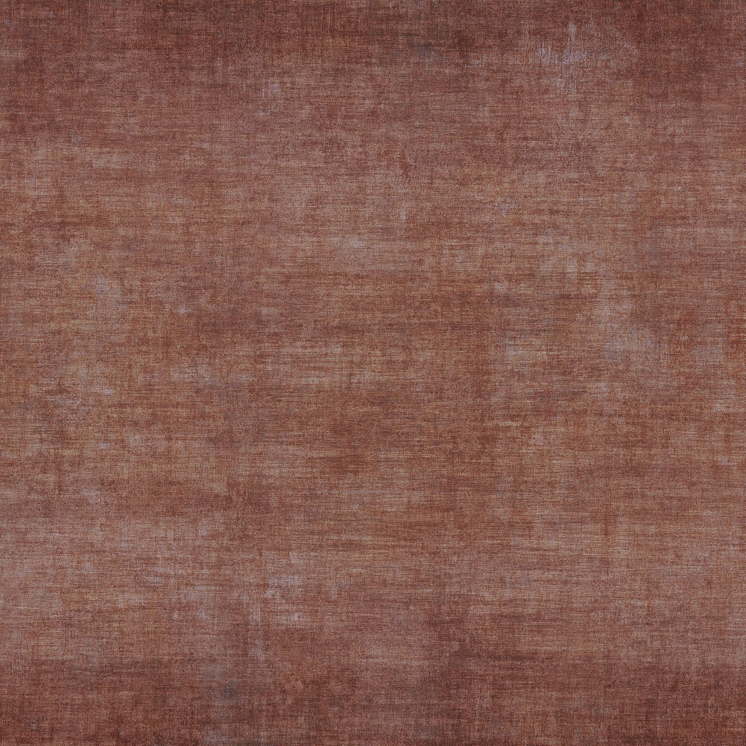 Structural wallpaper imitating canvas ISIS - TERRACOTTA terracotta