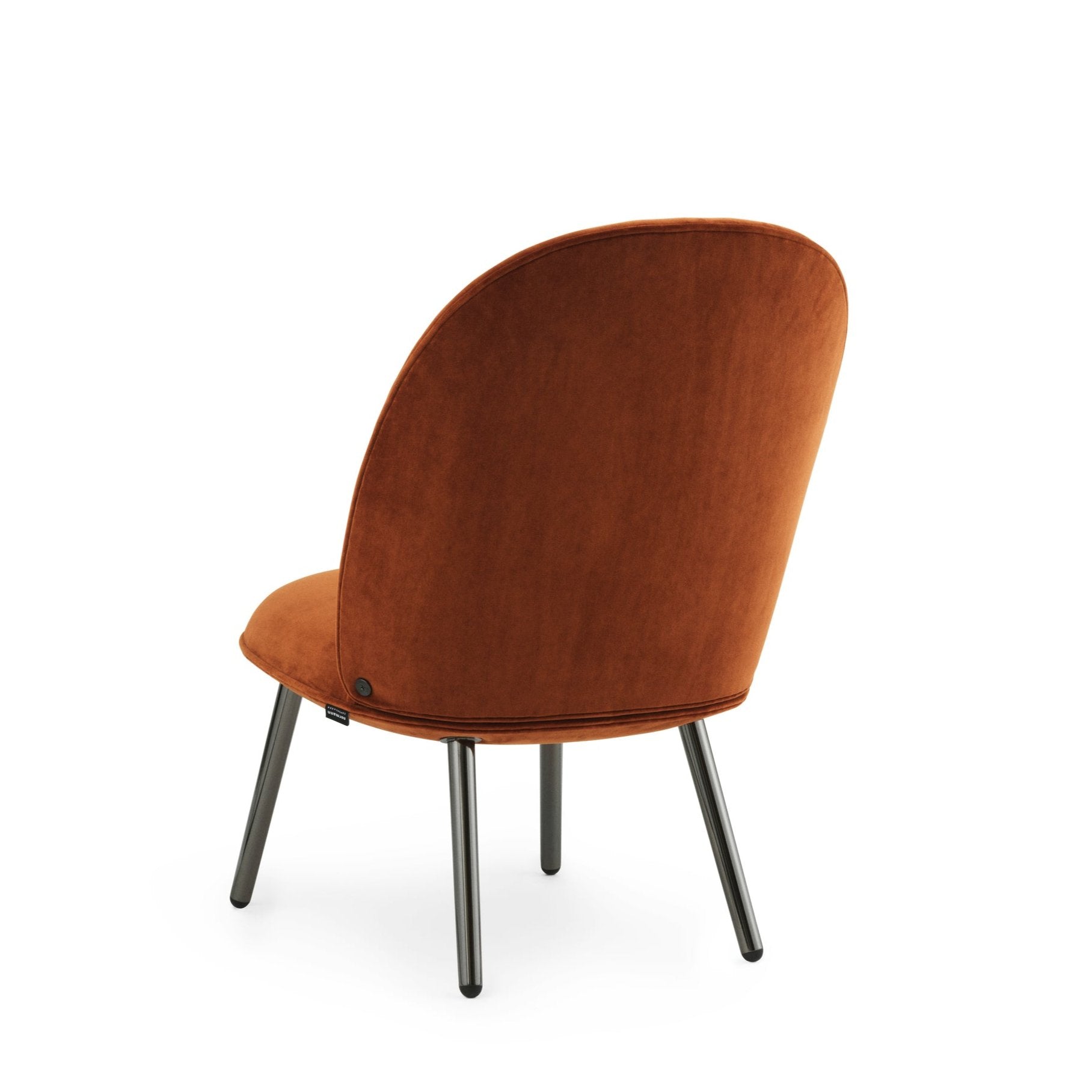 Ace armchair black metal base