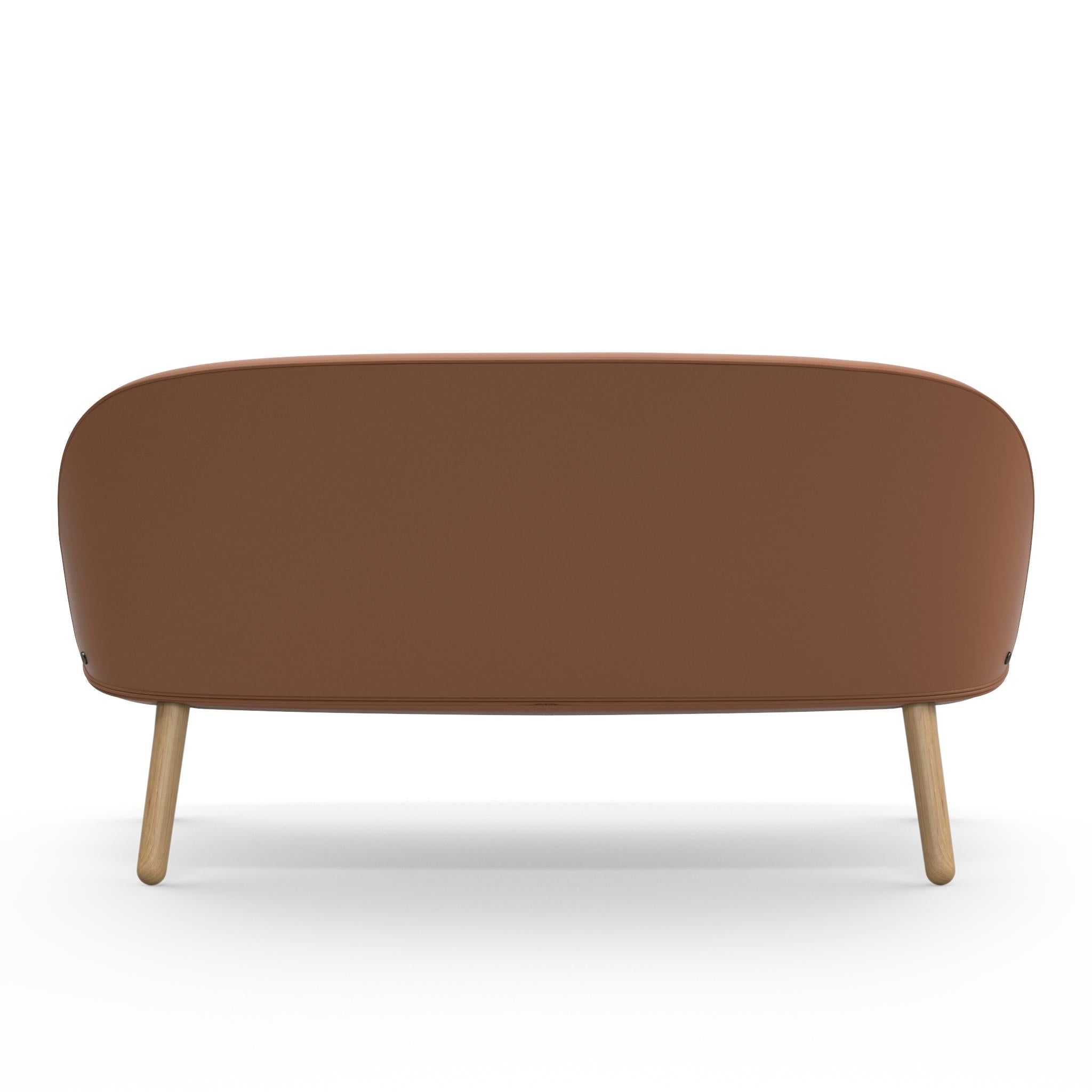 Ace sofa dark oak wood