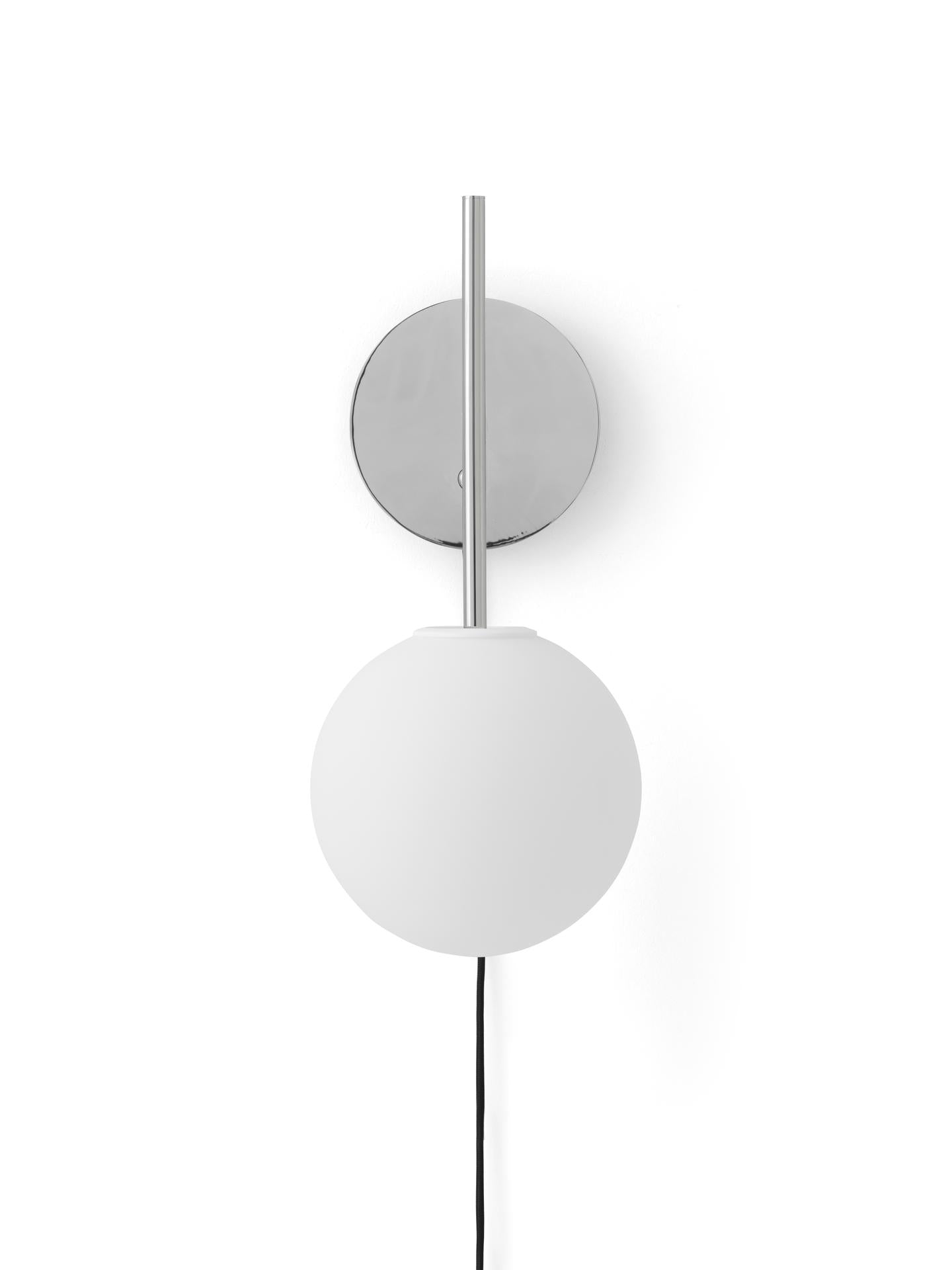 Nástěnná lampa TR BULB leštěná ocel