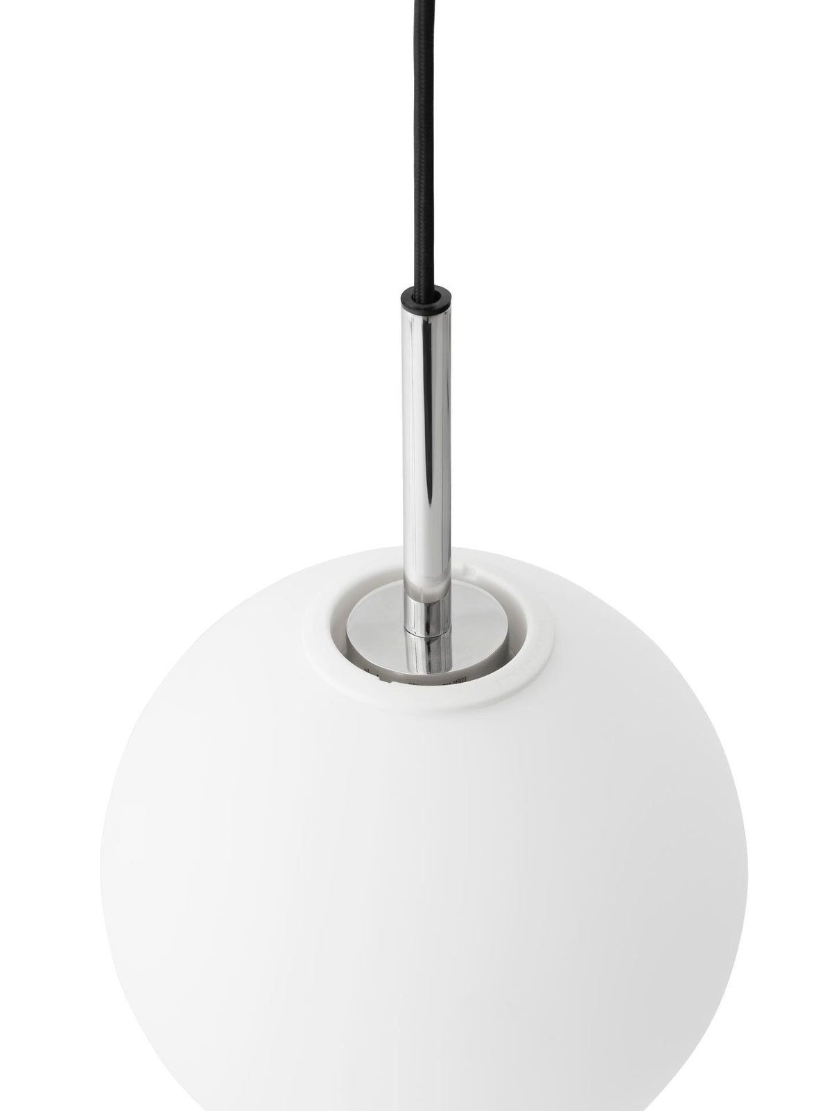 Lampa wisząca TR BULB polerowana stal z regulacją wysokości