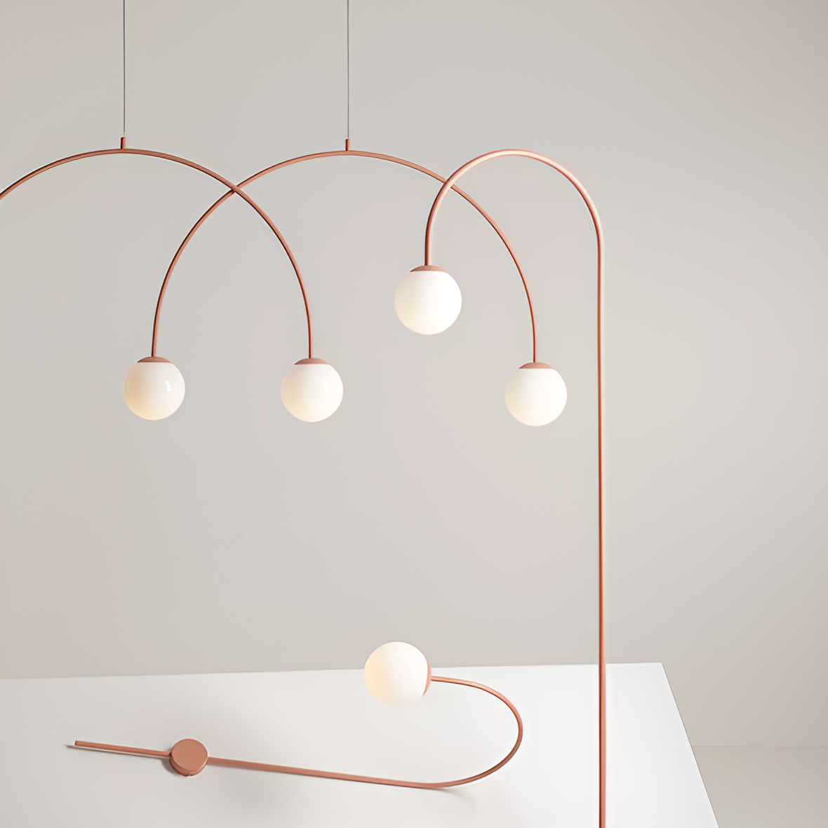 Coral Una floor lamp